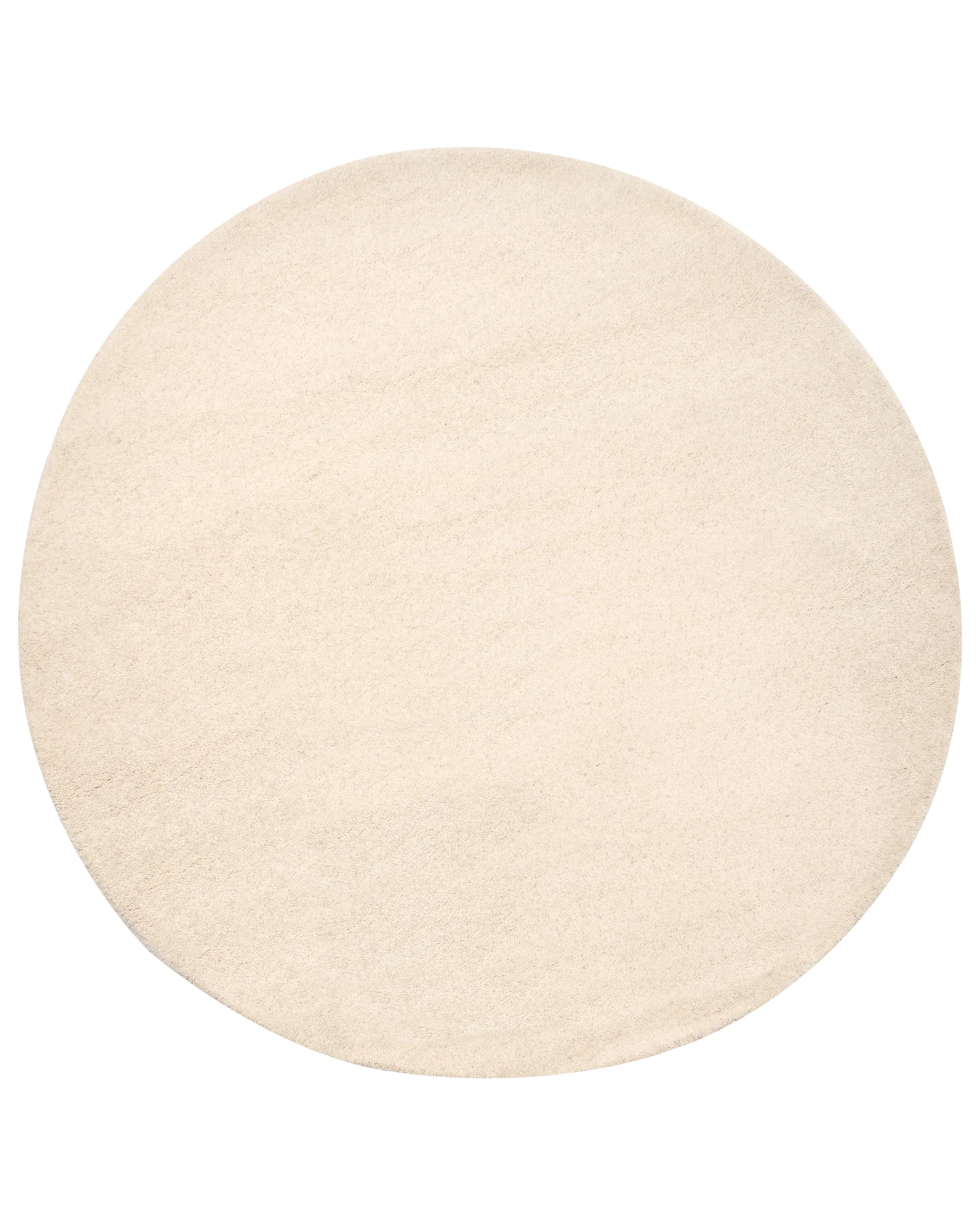 Alfombra VASCO Blanco crema ø 140 cm Lana