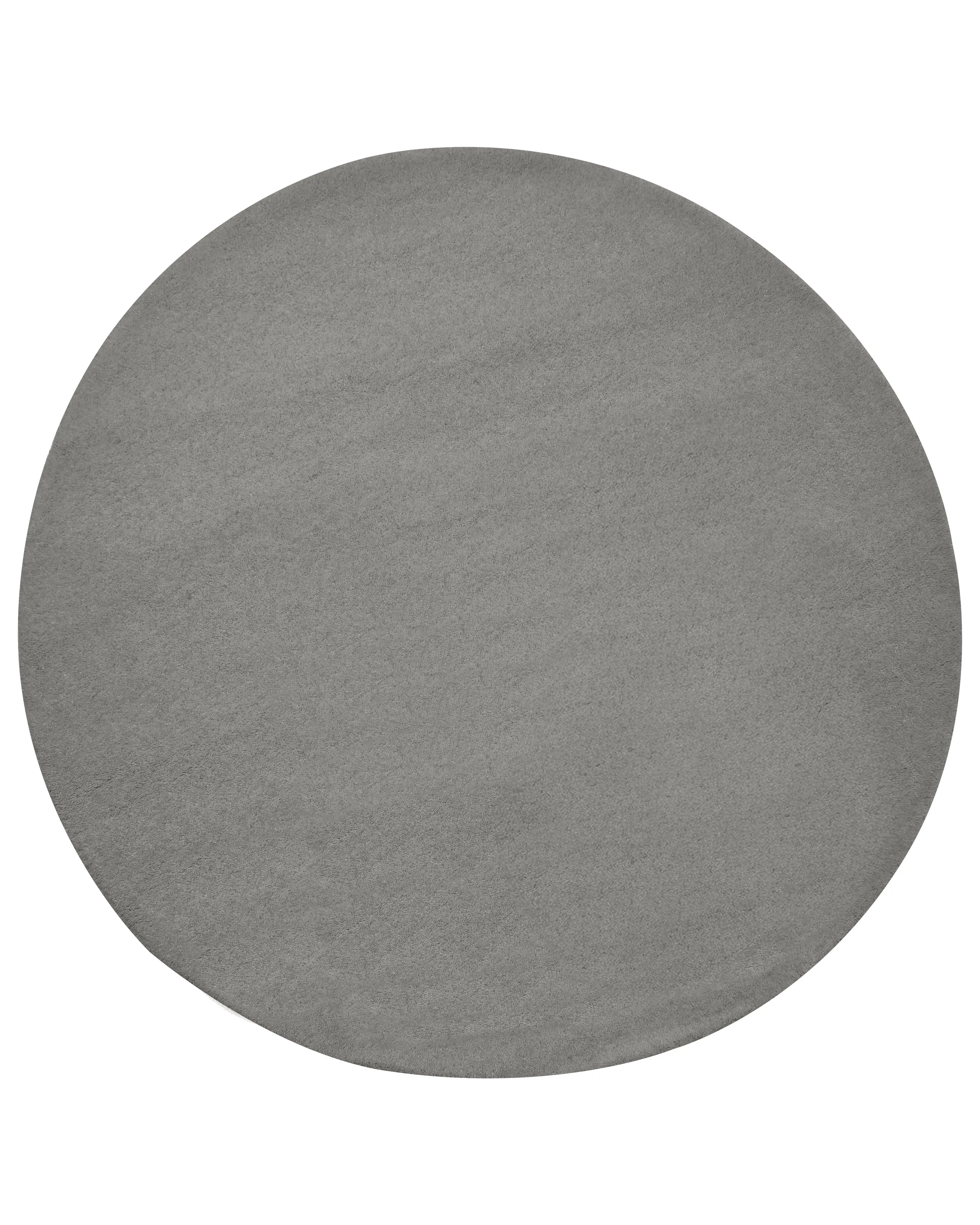 Alfombra VASCO Gris oscuro ø 140 cm Lana