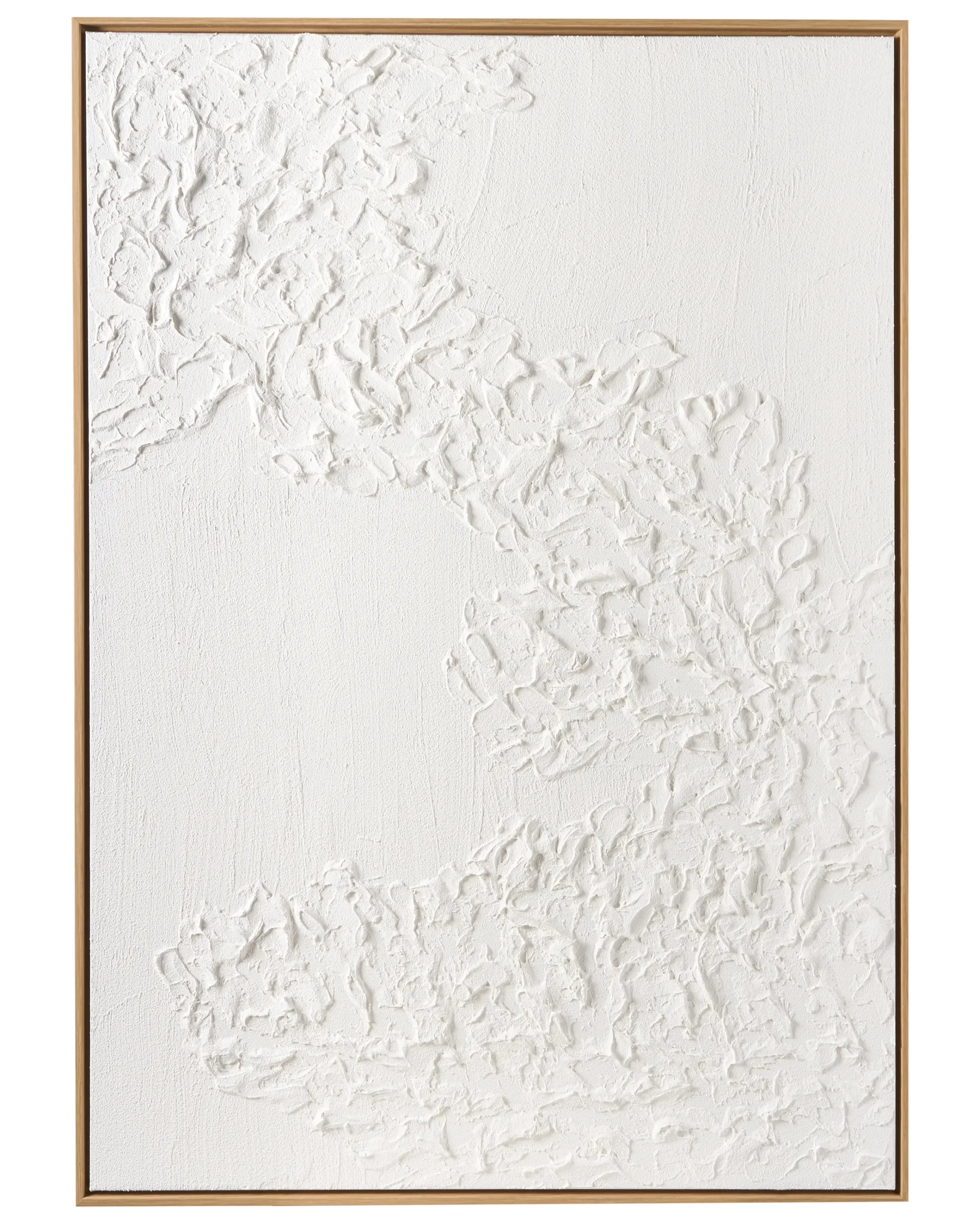 Canvas CLIFDEN Abstract Motif White