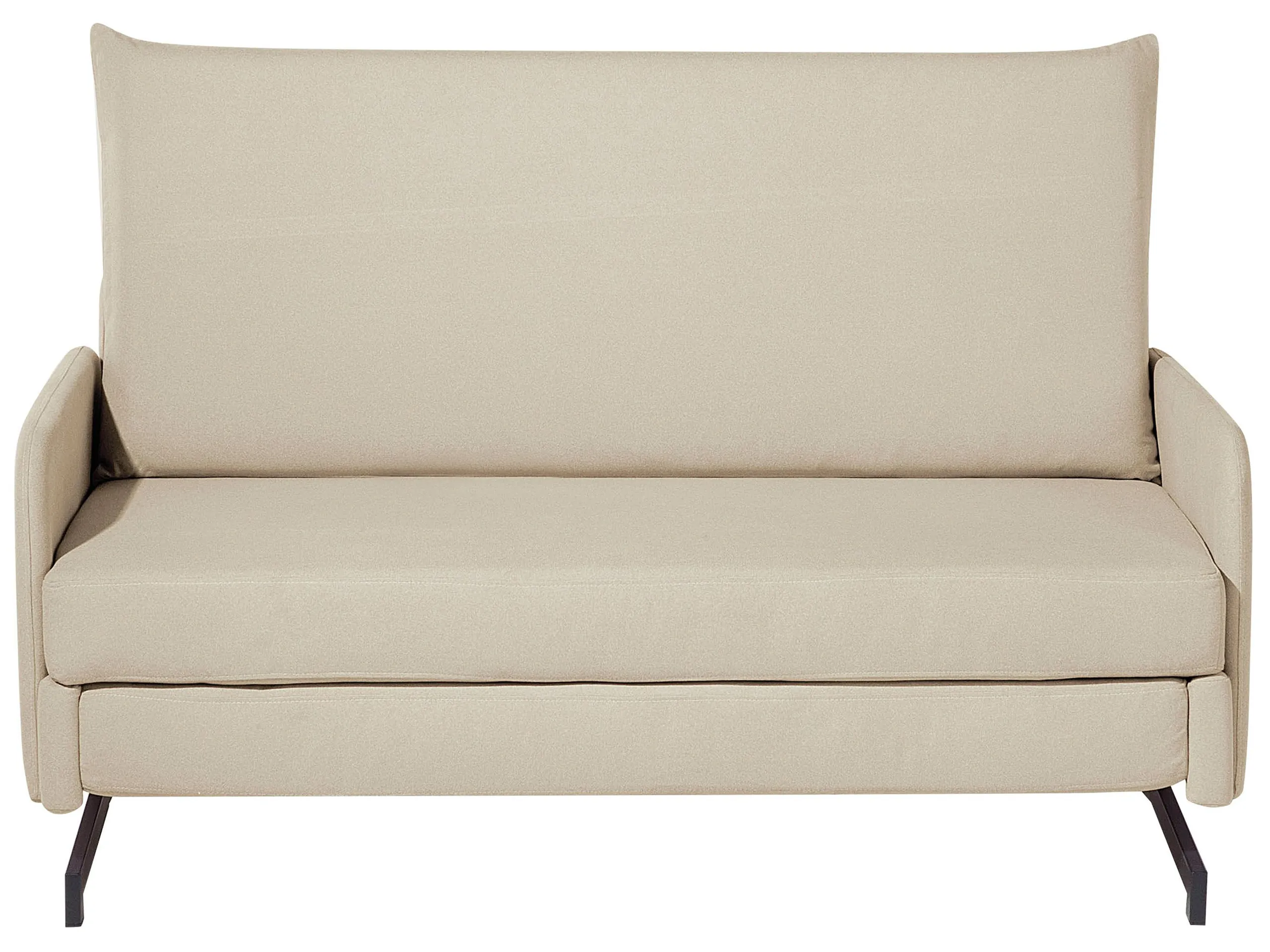 Sofa Bed 2 Seater BELFAST Fabric Beige