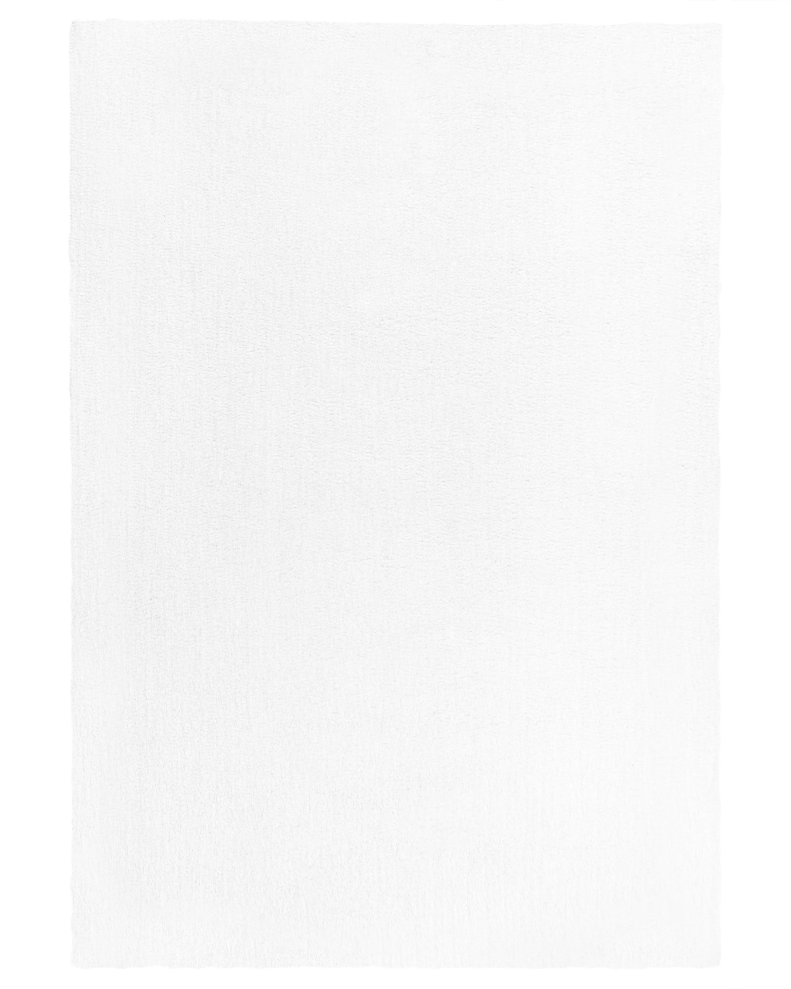 Alfombra de pelo largo DEMRE Blanco 140 x 200 cm