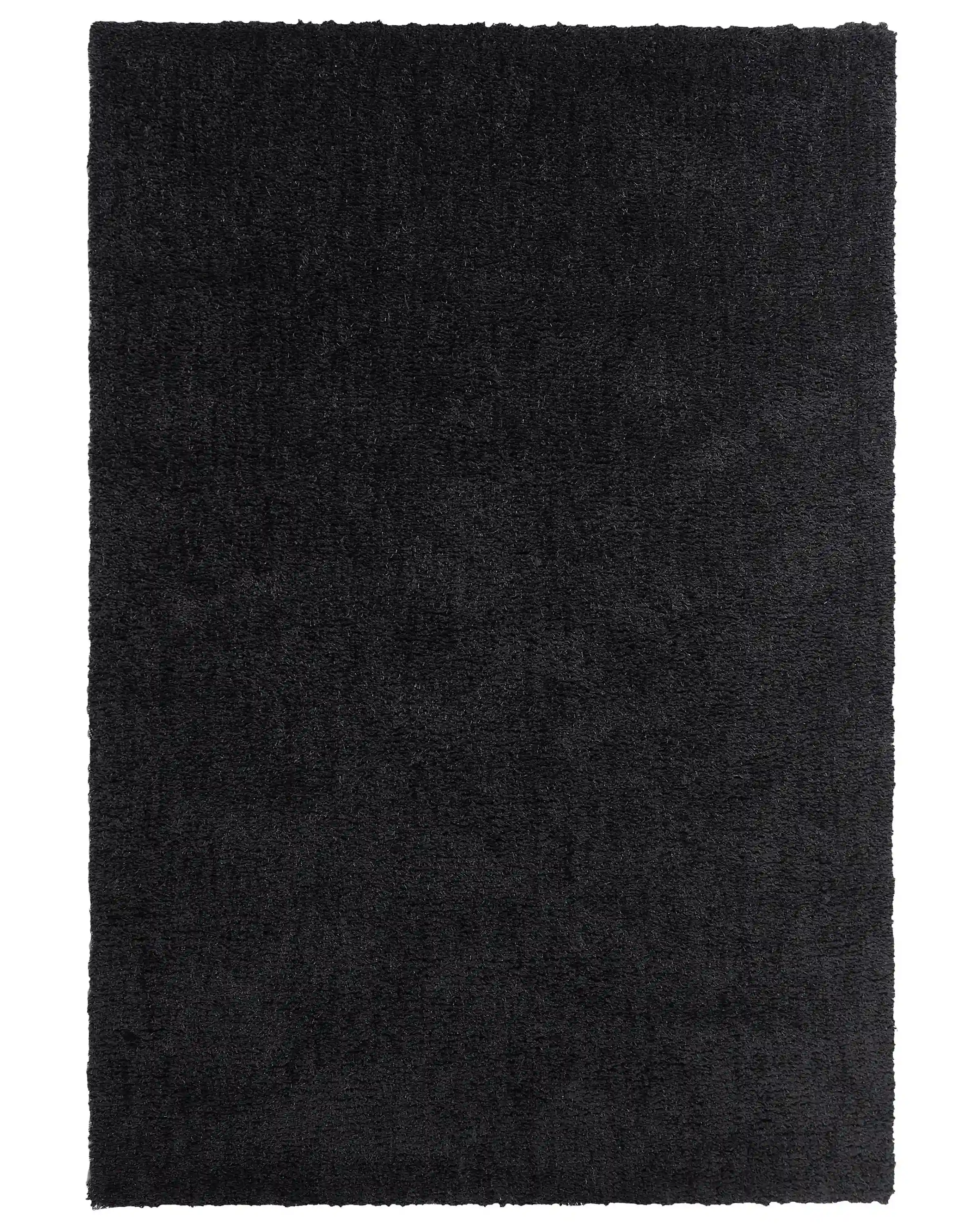 Alfombra de pelo largo DEMRE Negro 140 x 200 cm