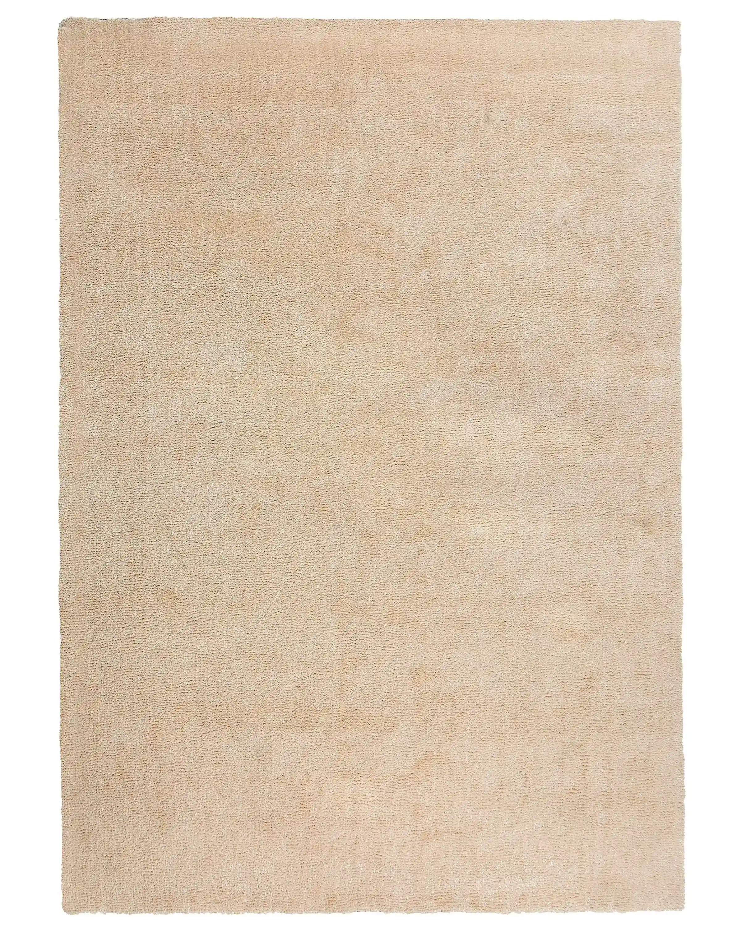 Alfombra de pelo largo DEMRE Beige 160 x 230 cm