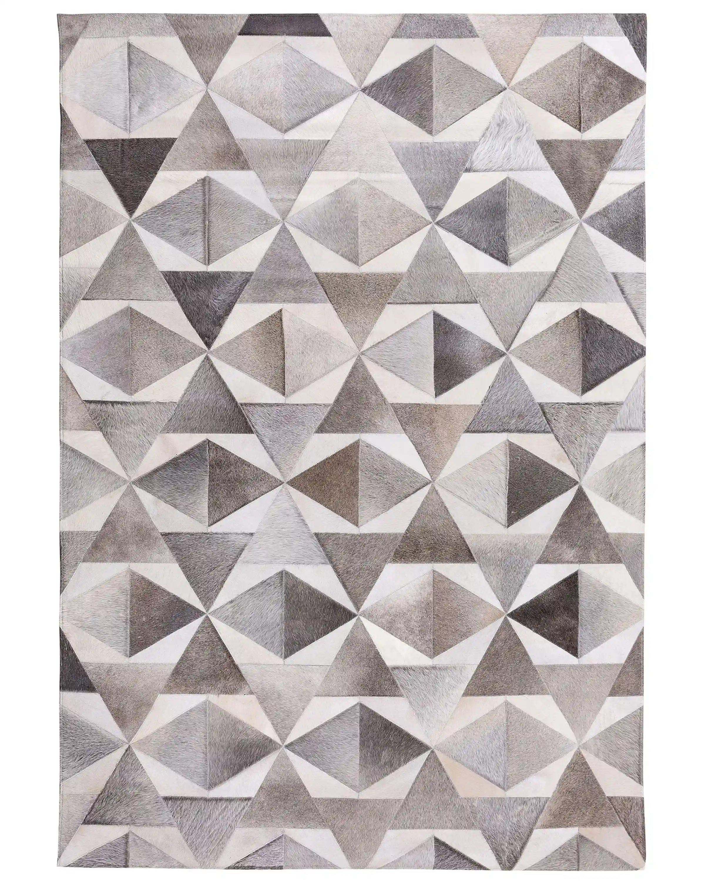 Alfombra ALAKA Gris 140 x 200 cm Piel