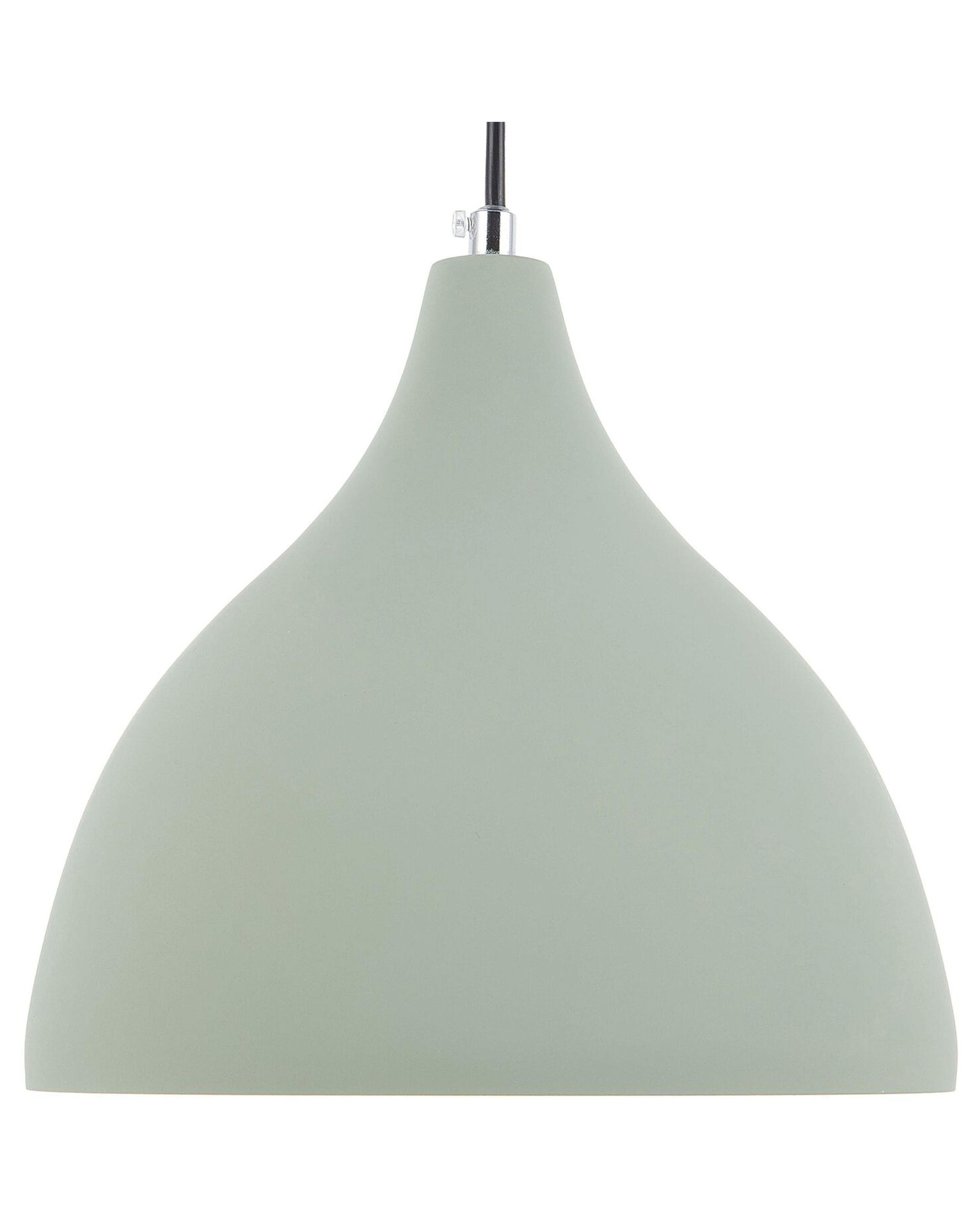 Pendant Lamp LAMBRO Concrete Light Green