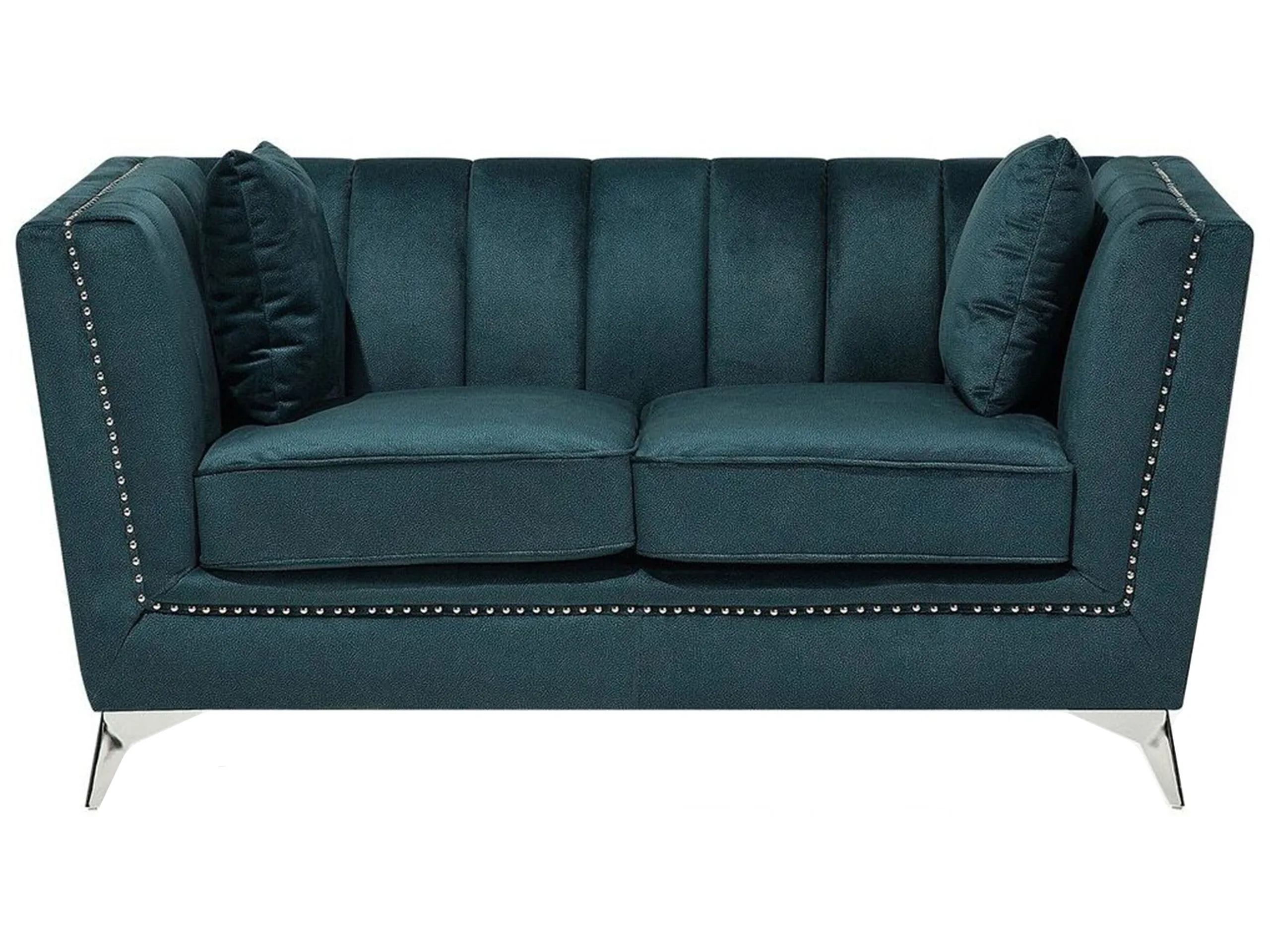 Sofa 2 Seater GAULA Velvet Teal