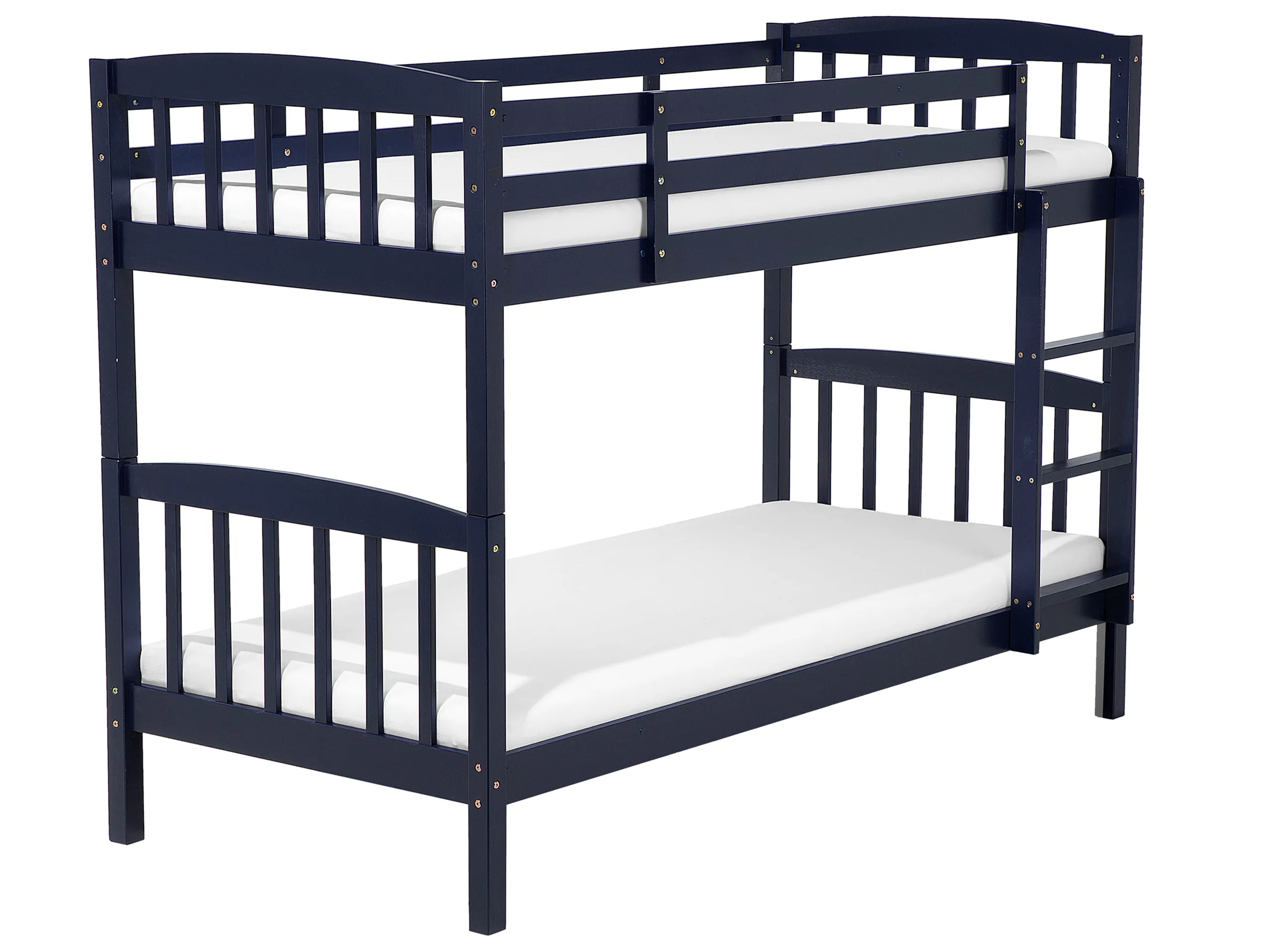 Bunk Bed Pine Wood REVIN 90 x 200 cm (EU Single) Navy Blue