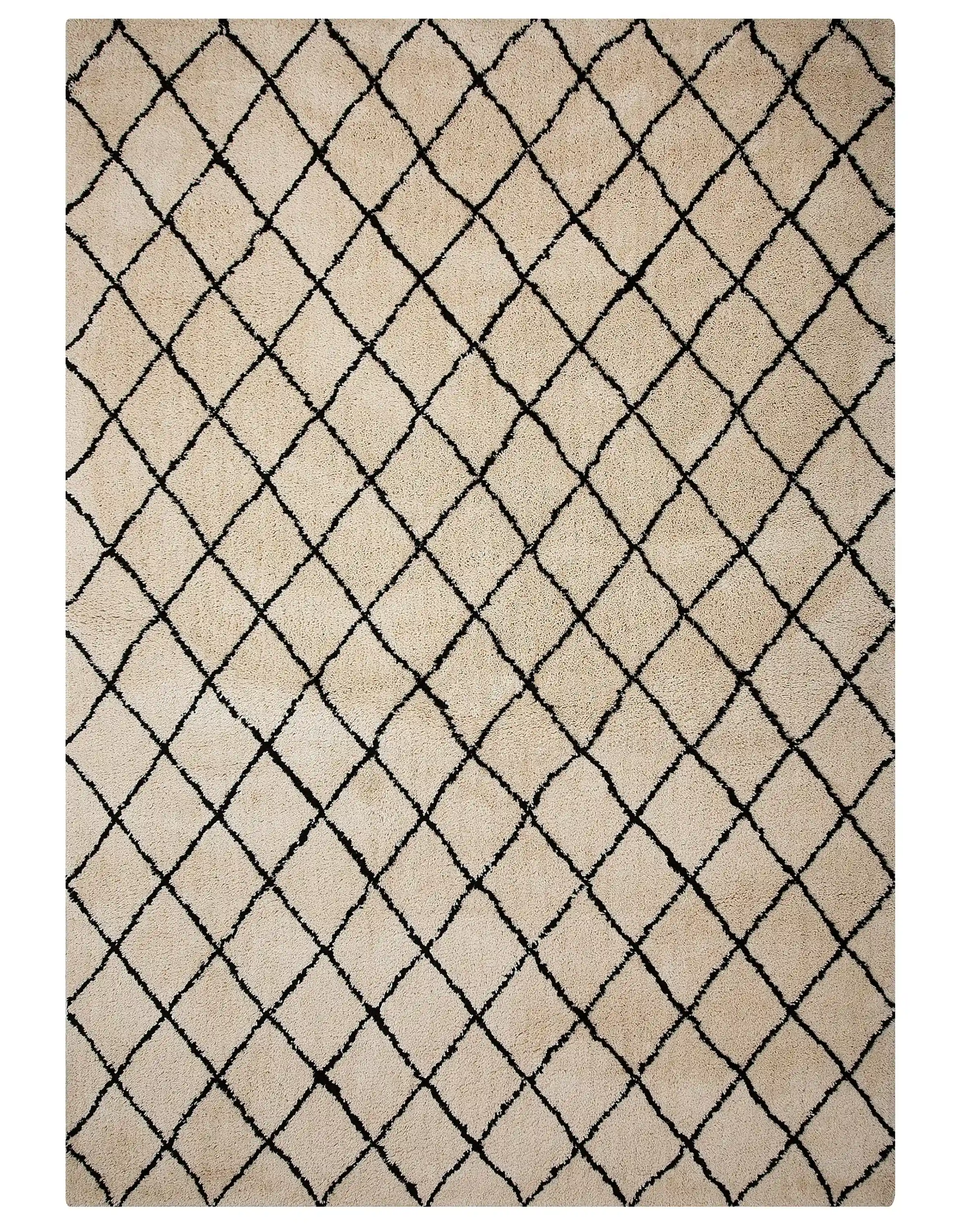Alfombra MIDYAT Beige 160 x 230 cm
