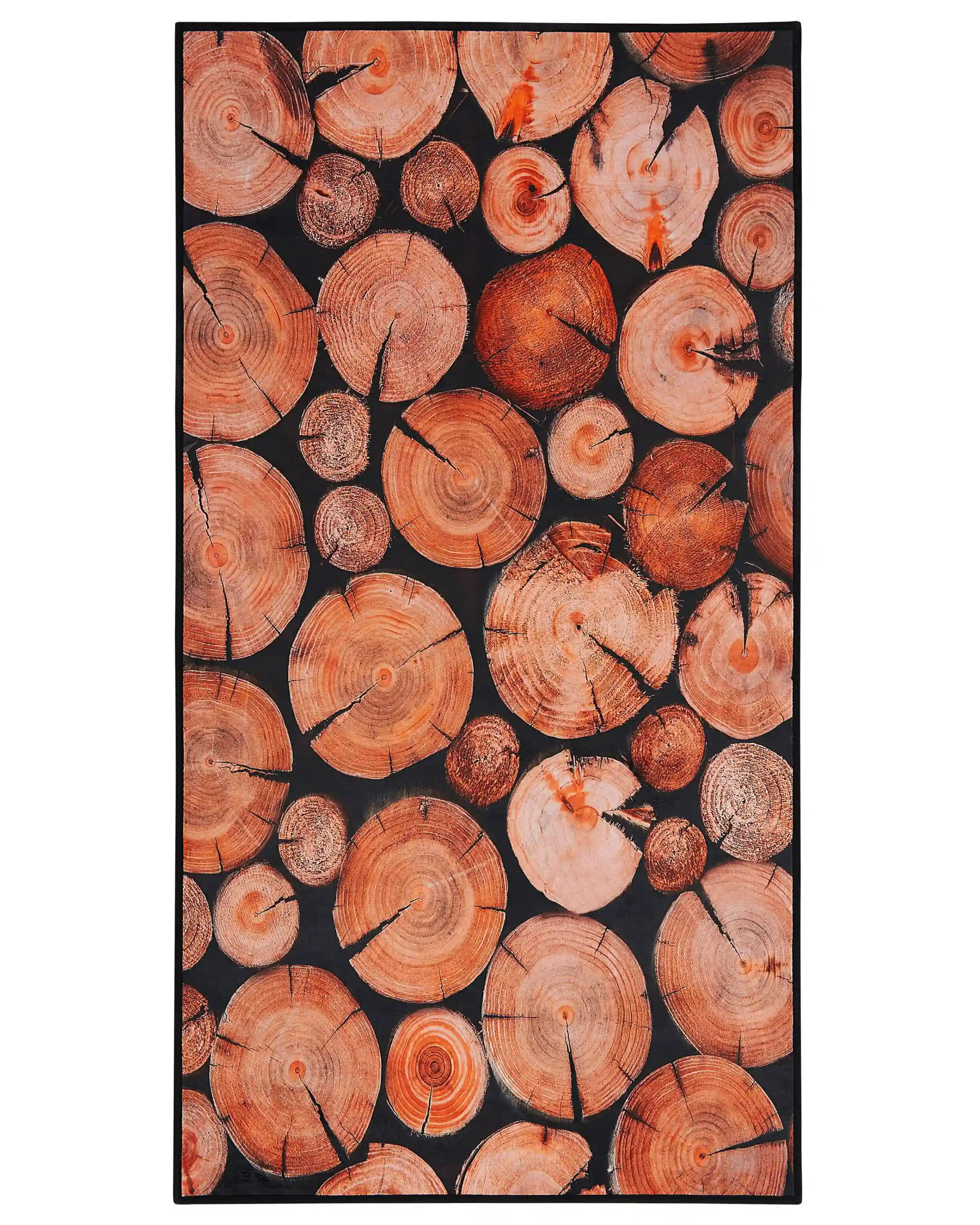 Alfombra KARDERE Marrón 80 x 150 cm