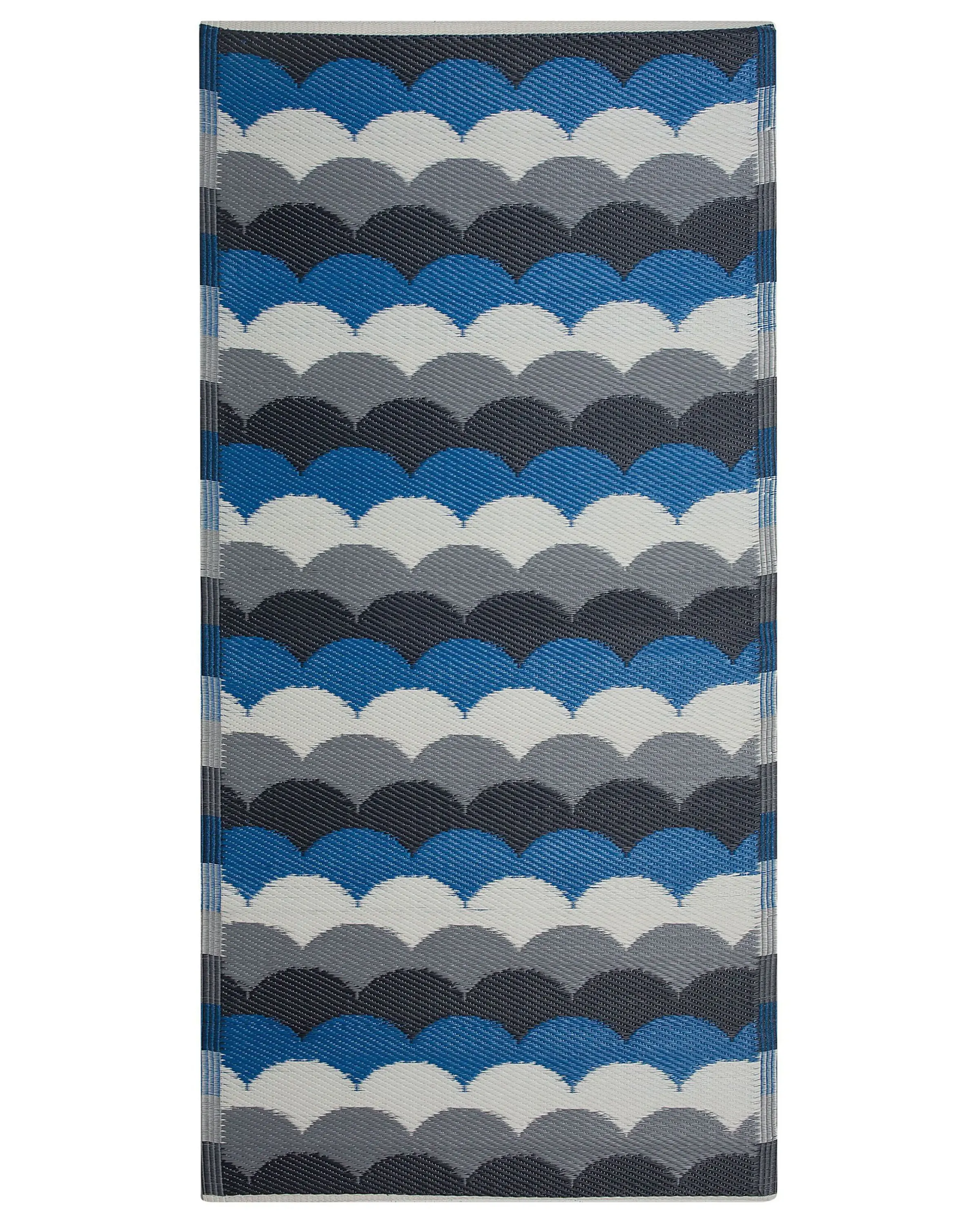 Alfombra de exterior BELLARY Azul 90 x 180 cm