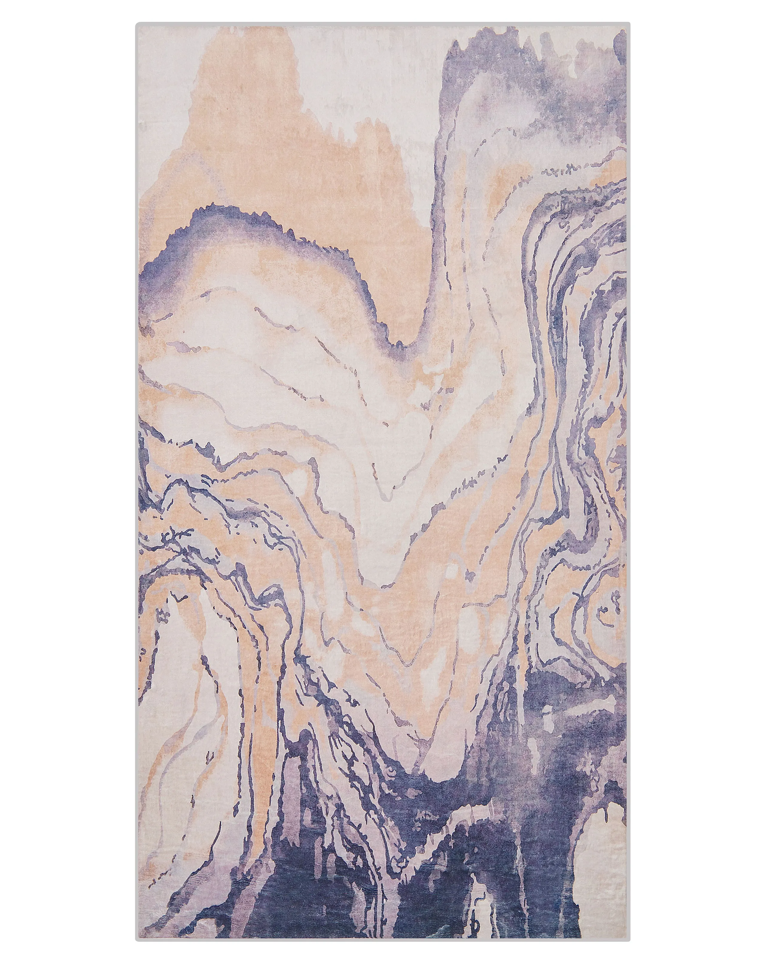 Alfombra GEBZE Gris 80 x 150 cm