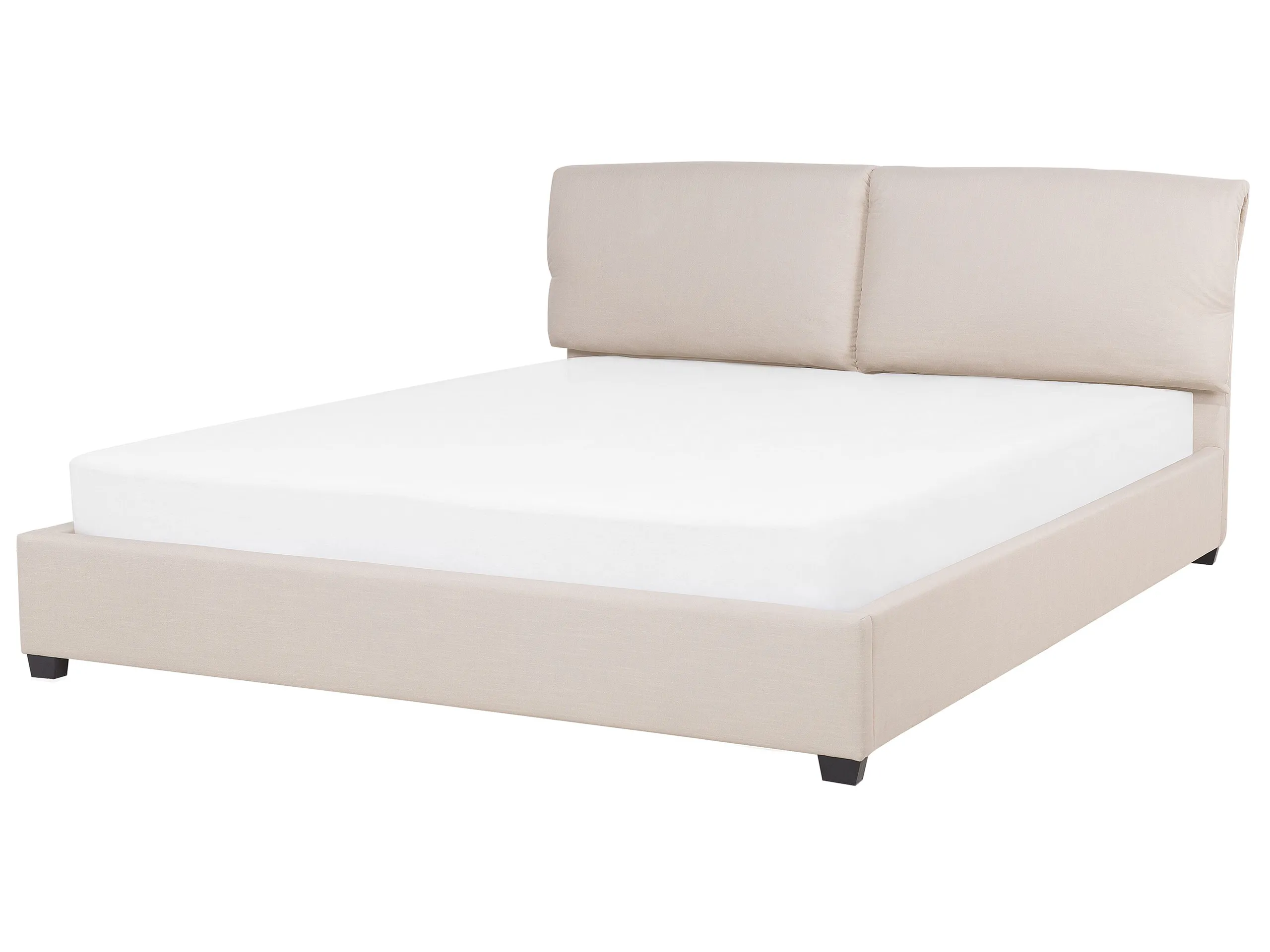 Cama Tela BELFORT 180 x 200 cm Beige claro