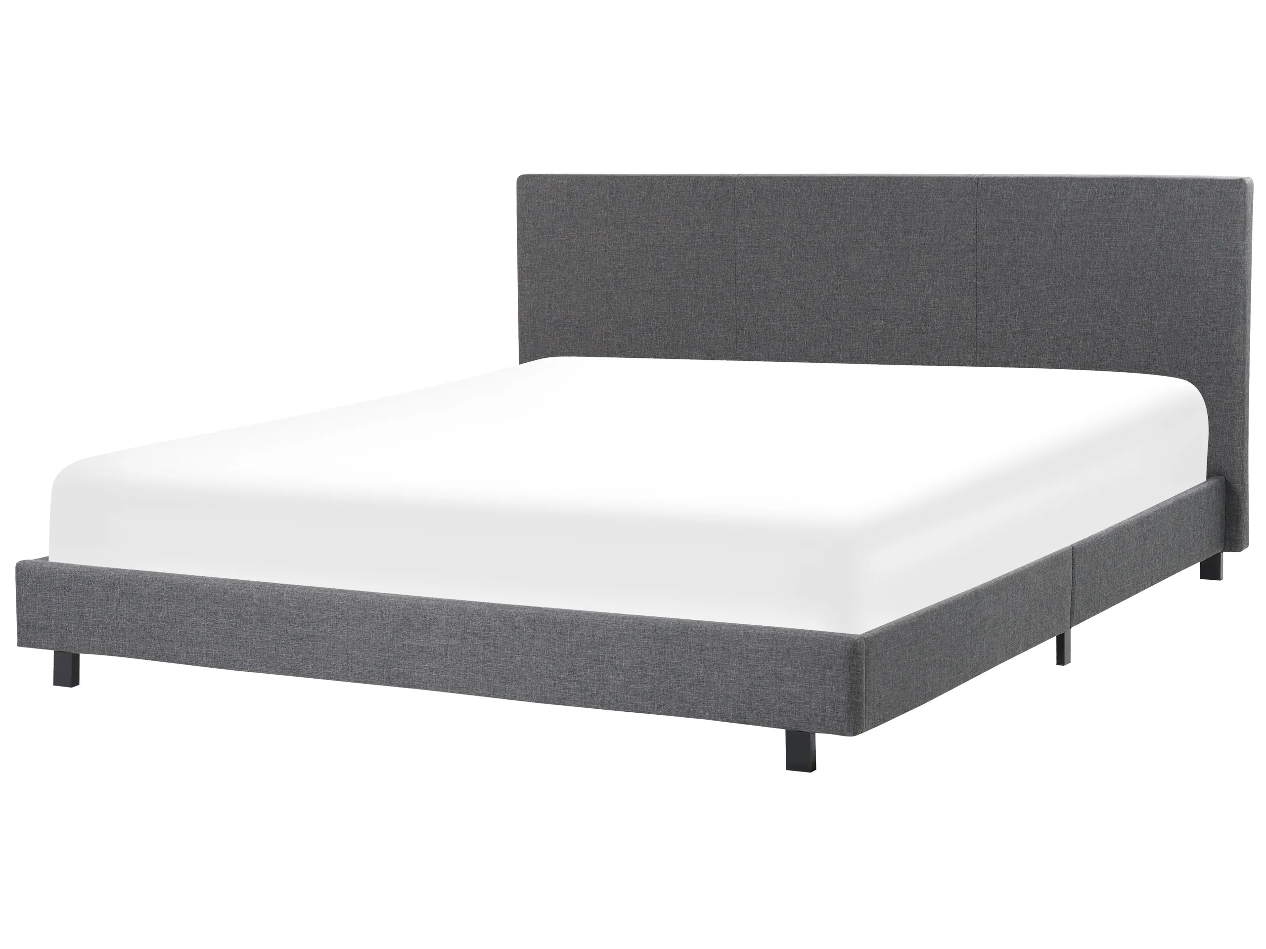 Cama Tela ALBI 180 x 200 cm Gris