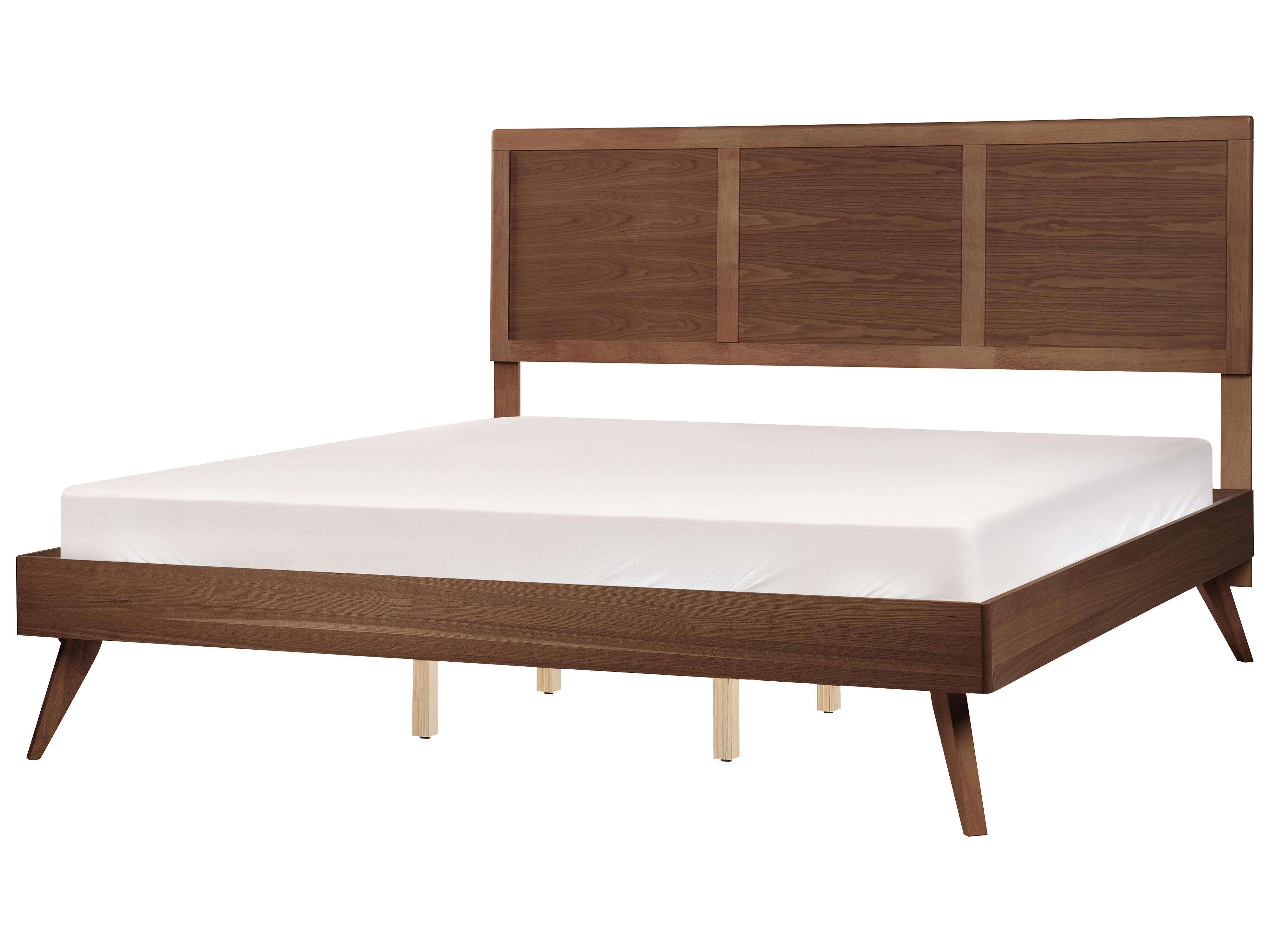 Cama ISTRES 180 x 200 cm Fresno oscuro