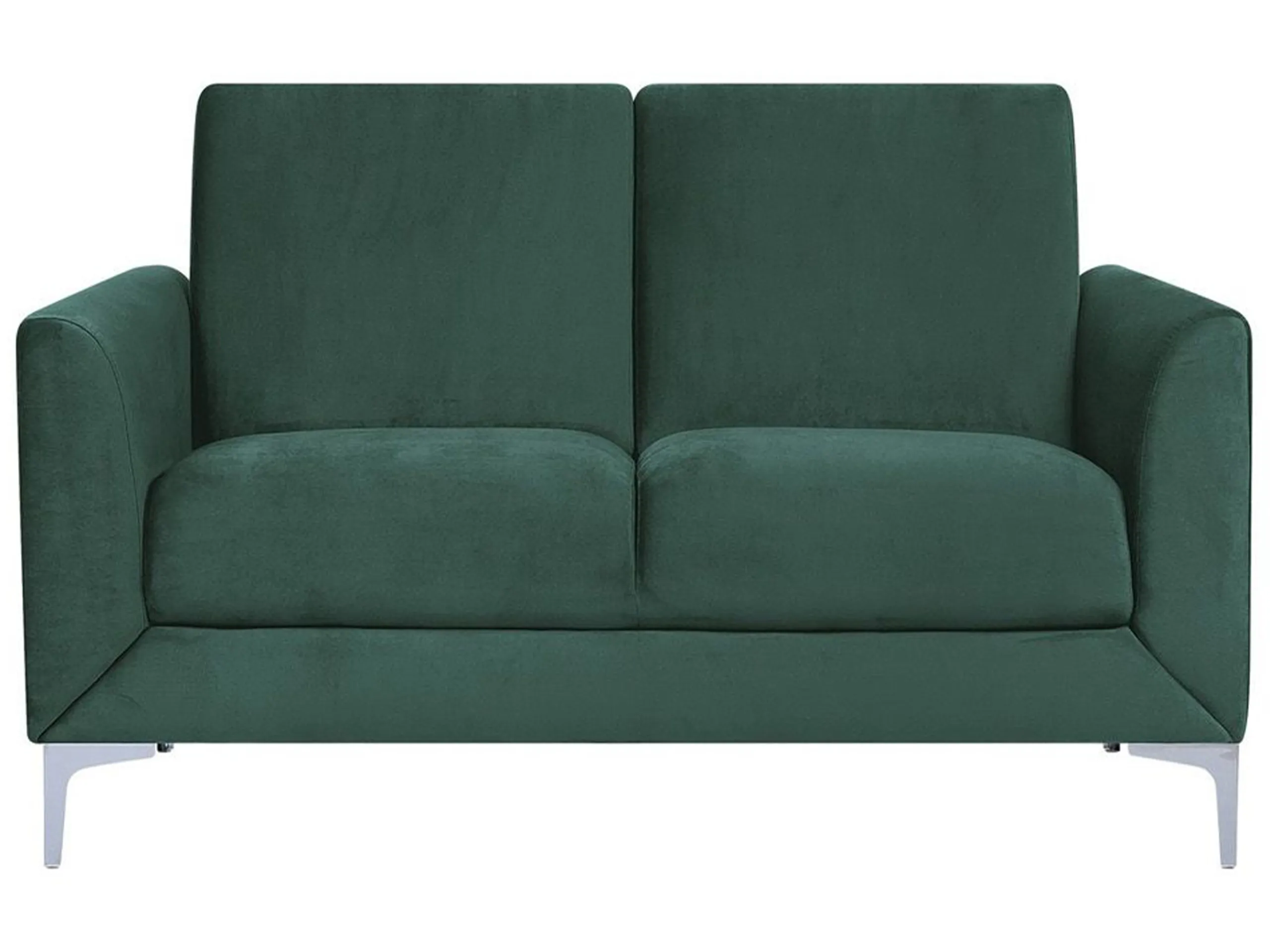 Sofa 2 Seater FENES Velvet Dark Green