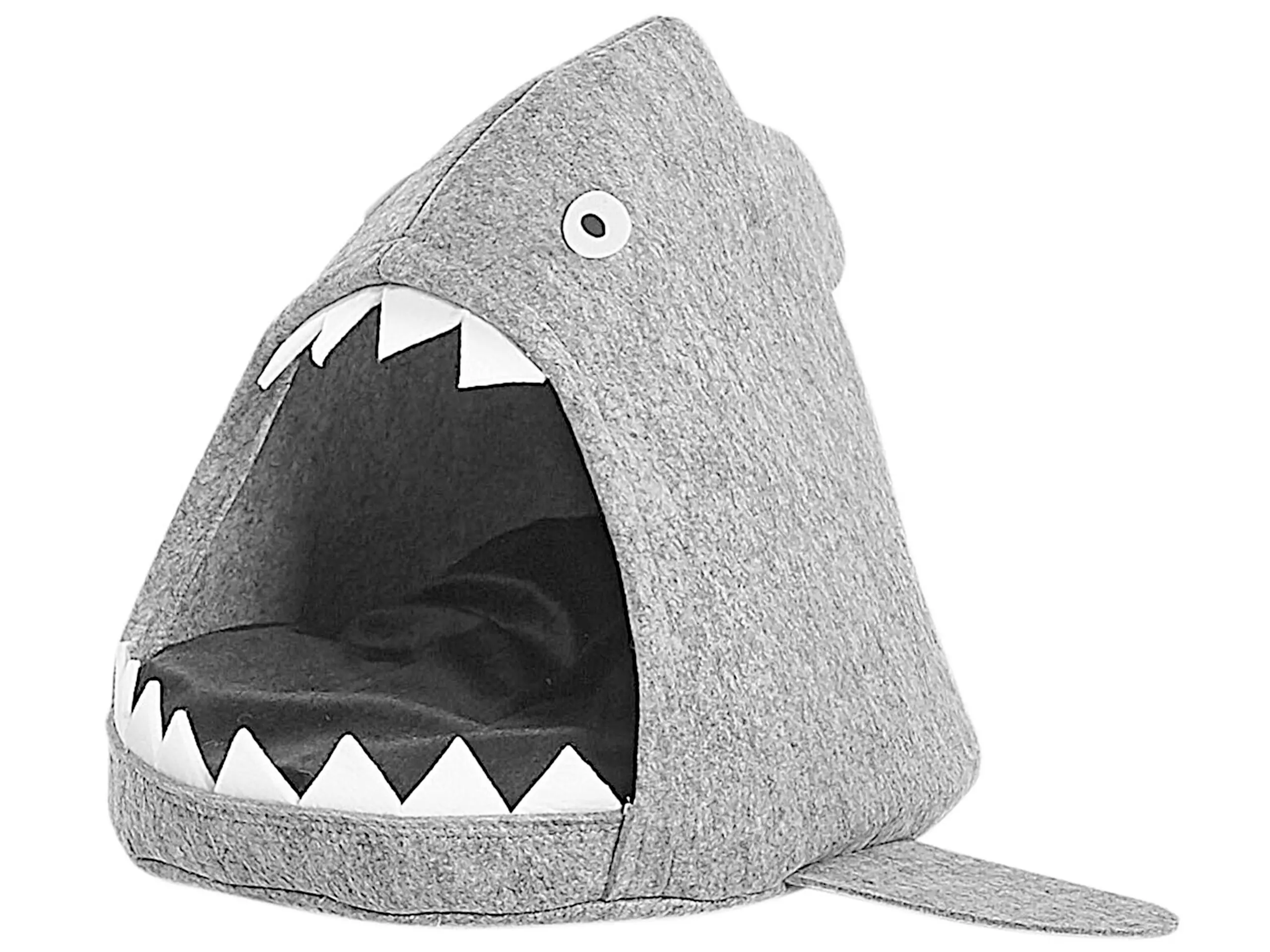 Cama para mascotas PIRANHA Fieltro Gris claro