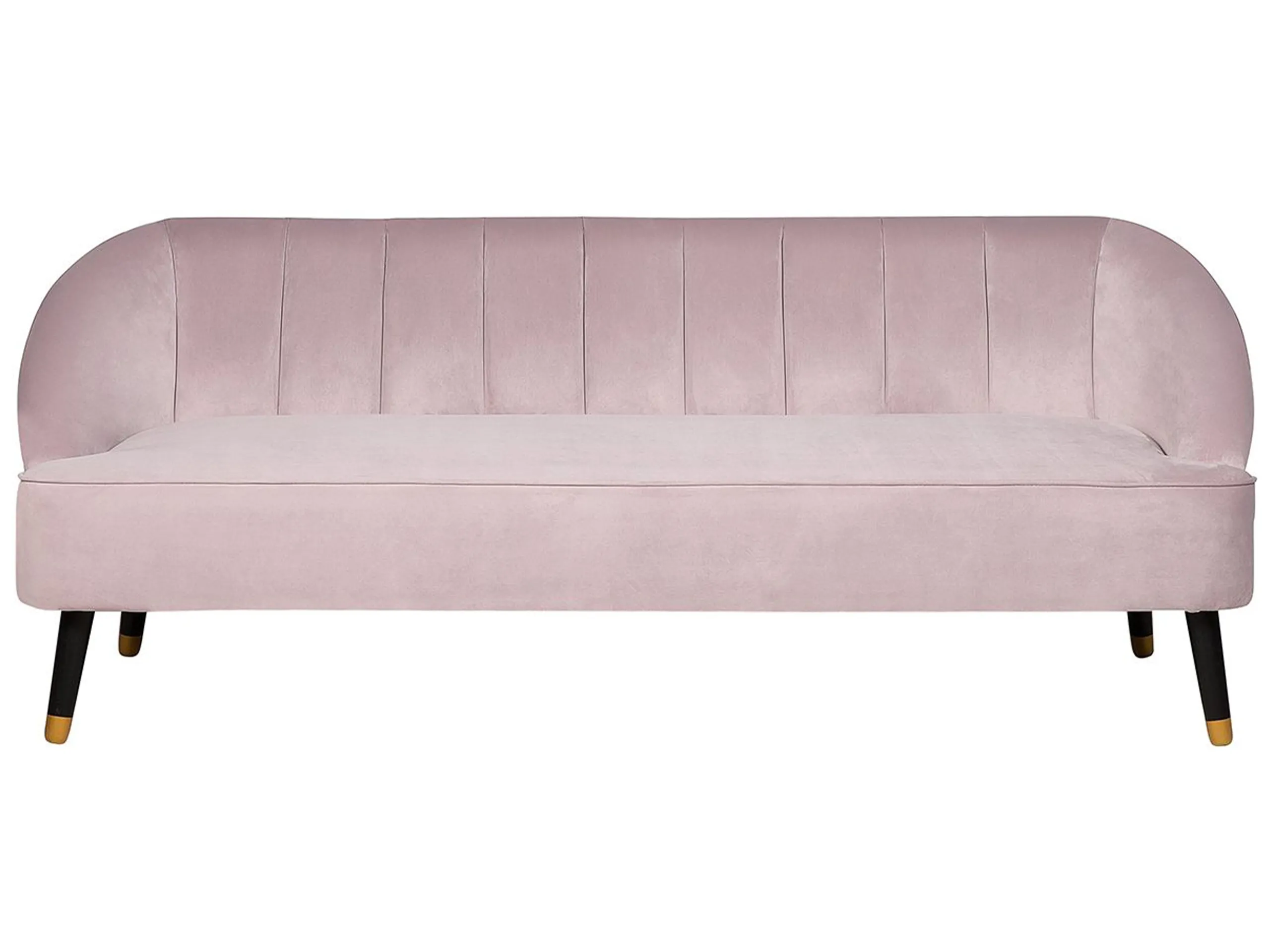 Sofa 3 Seater ALSVAG Velvet Pink