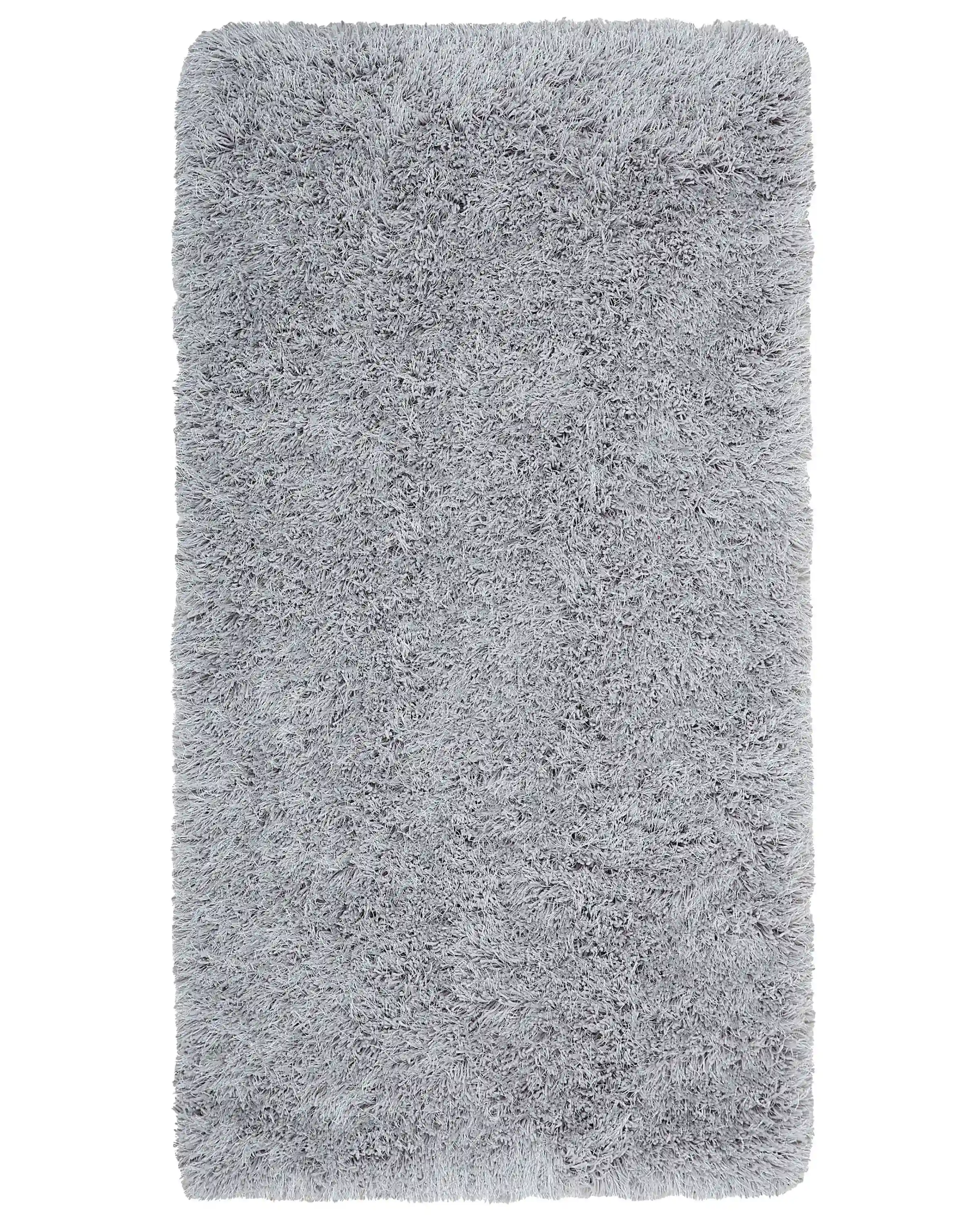 Alfombra de pelo largo CIDE Gris claro 80 x 150 cm
