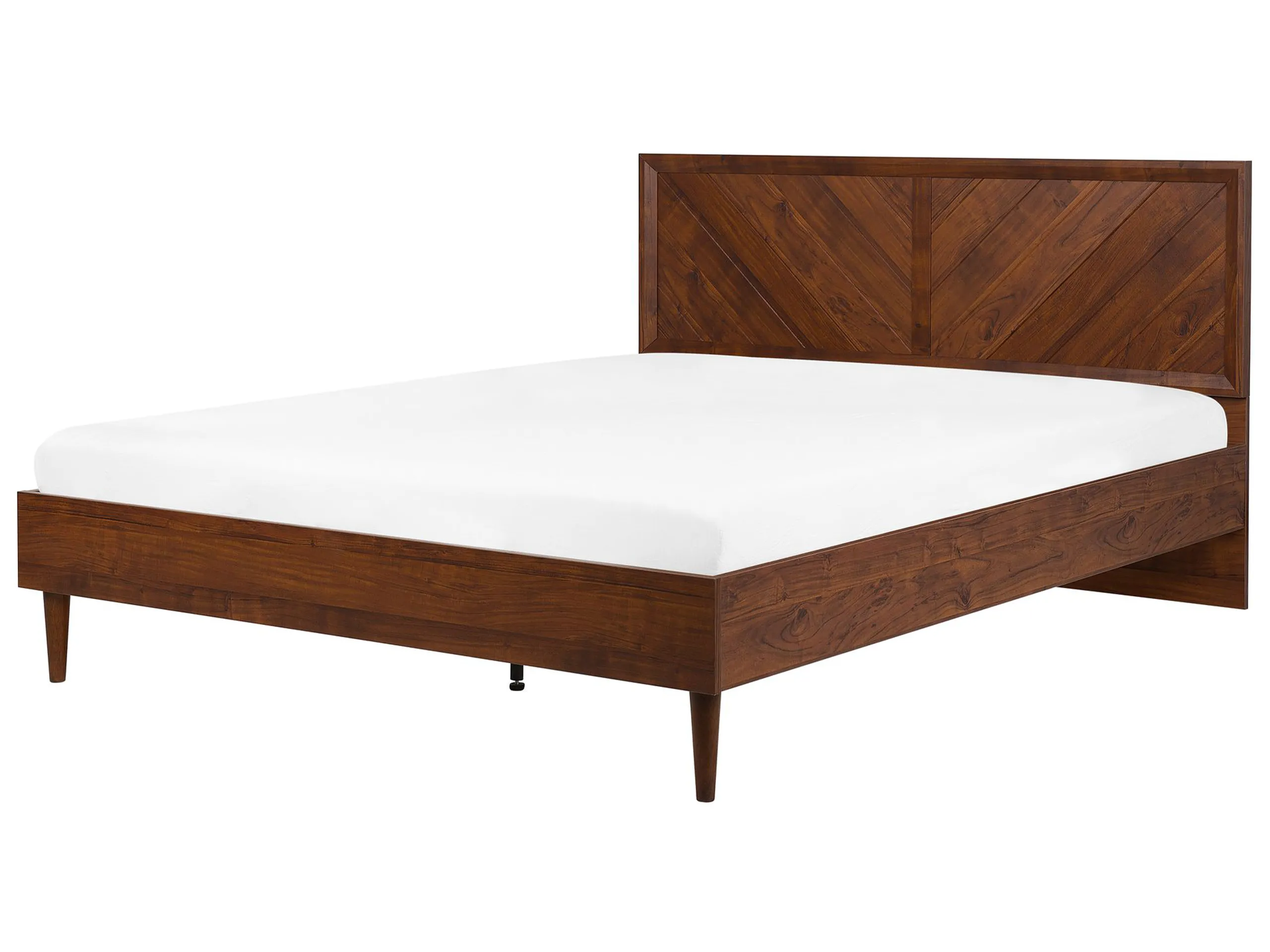 Cama MIALET 180 x 200 cm Marrón oscuro