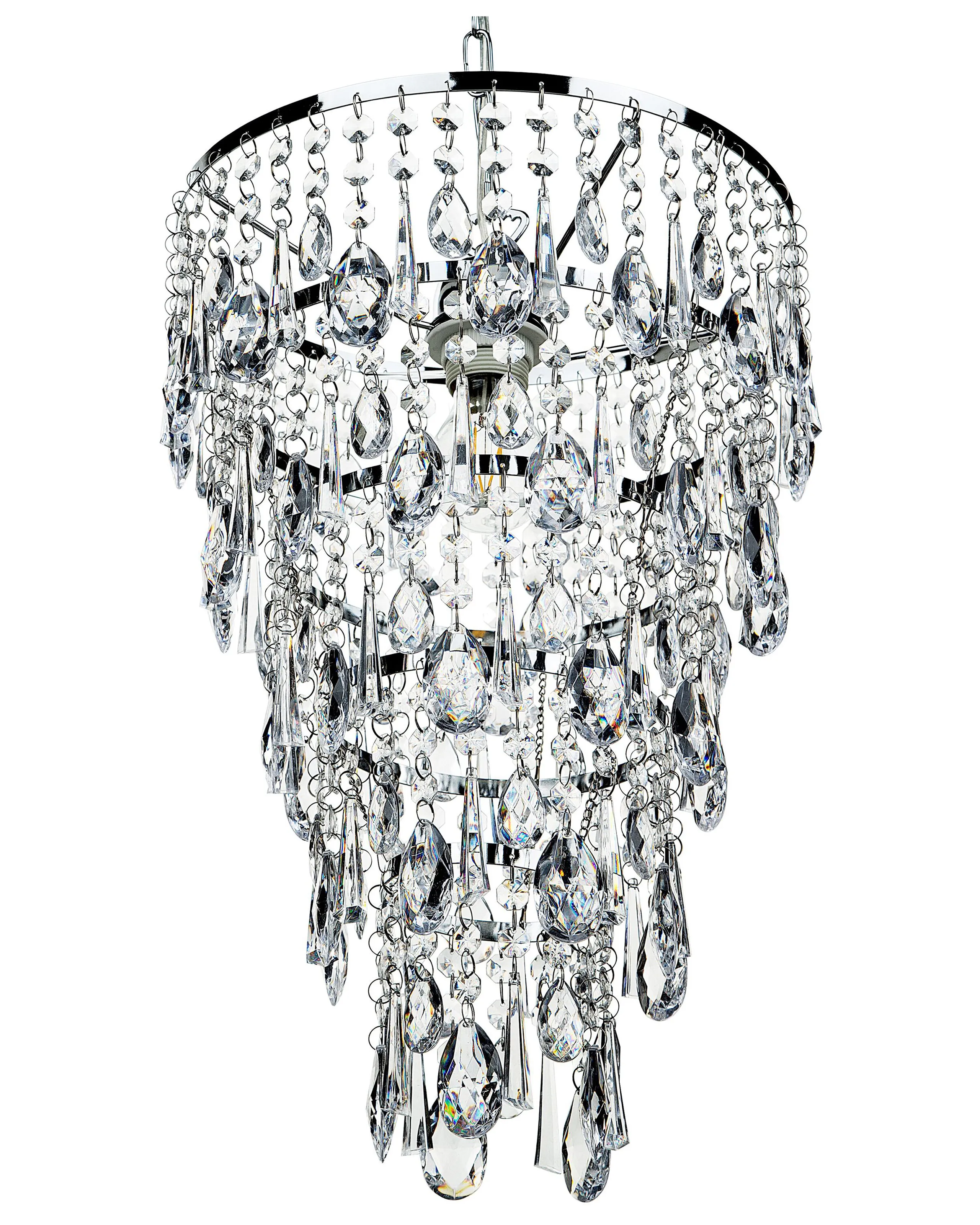 Chandelier ENTWASH Metal Silver