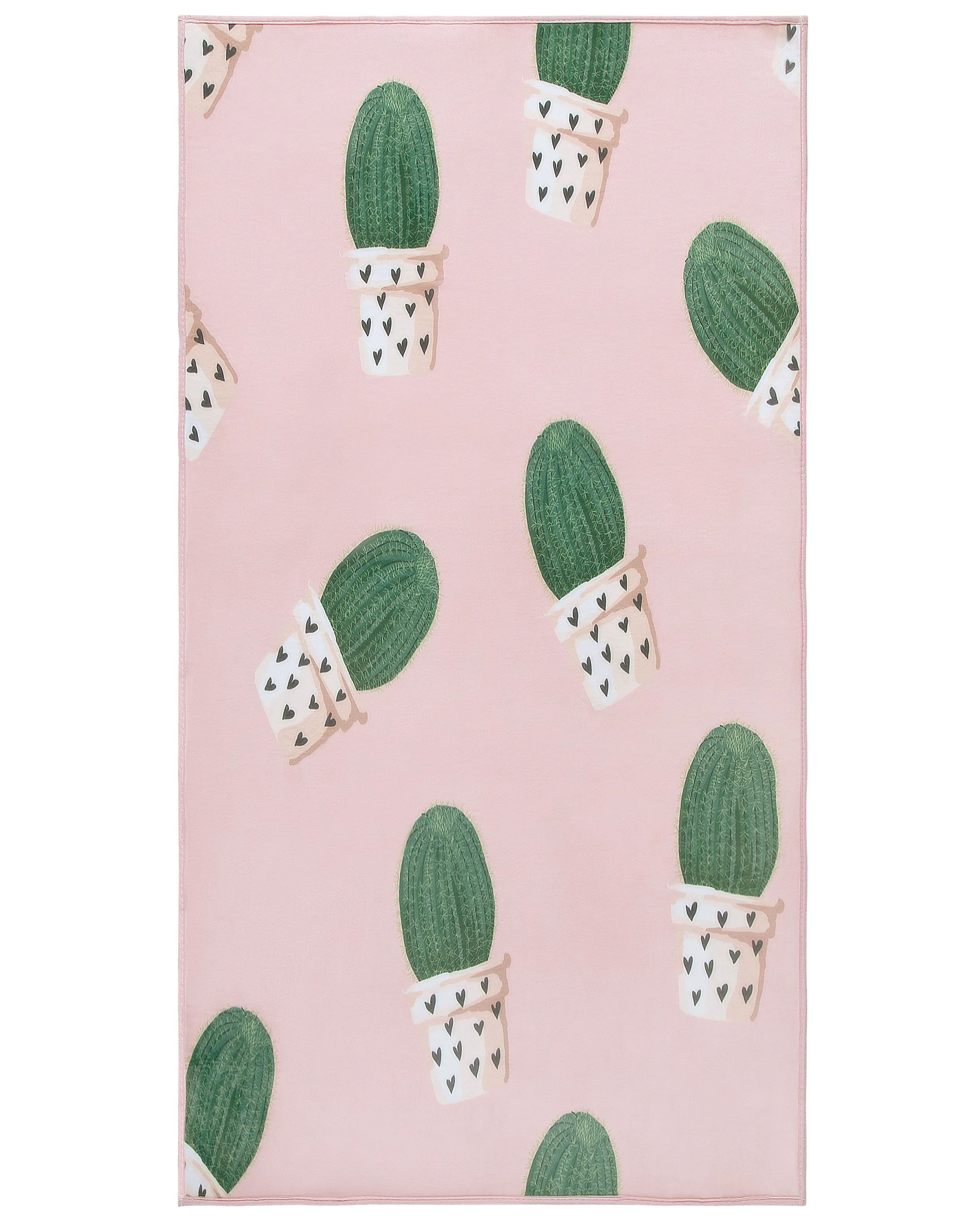 Alfombra infantil ELDIVAN Rosa 80 x 150 cm