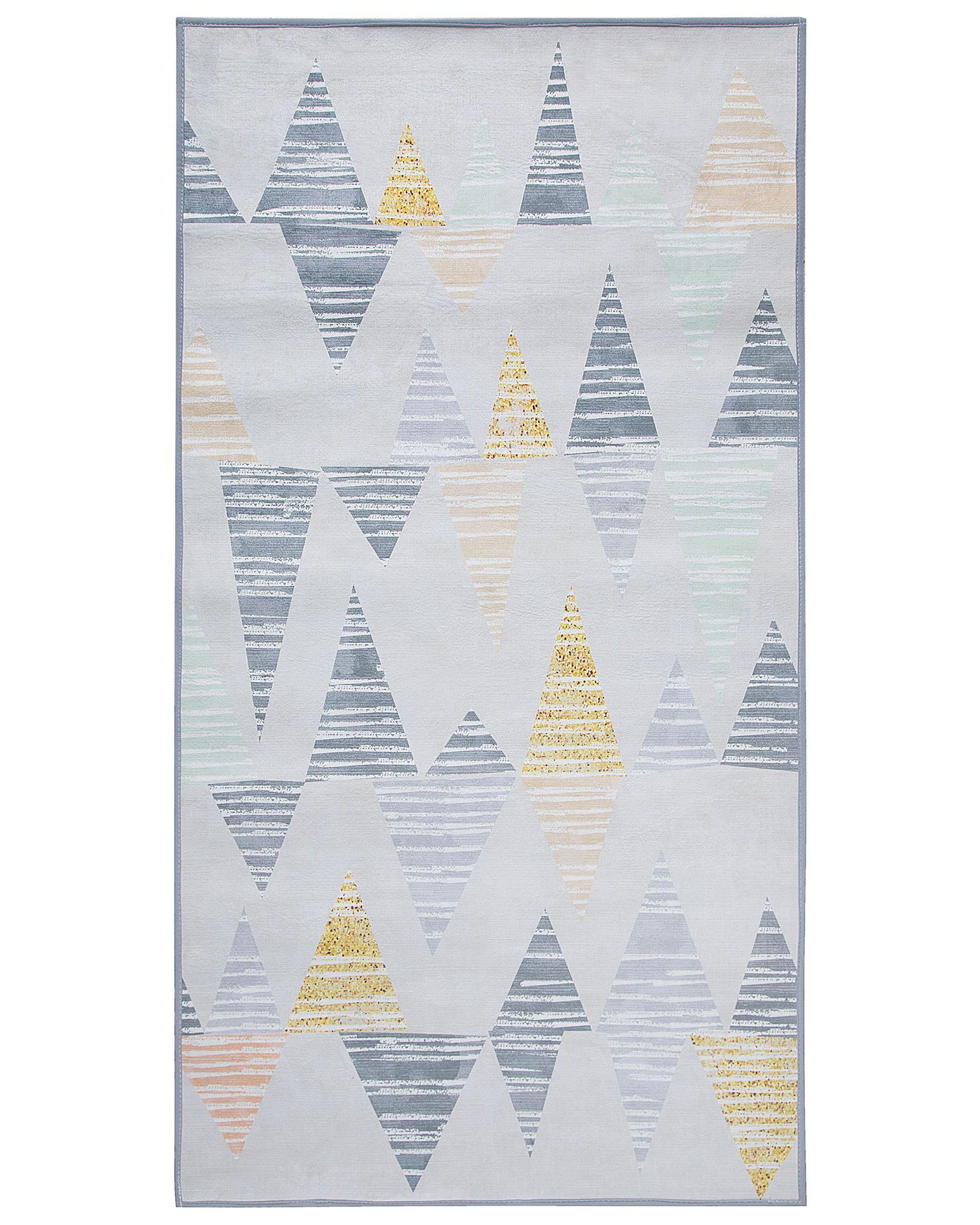 Alfombra YAYLA Gris 80 x 150 cm