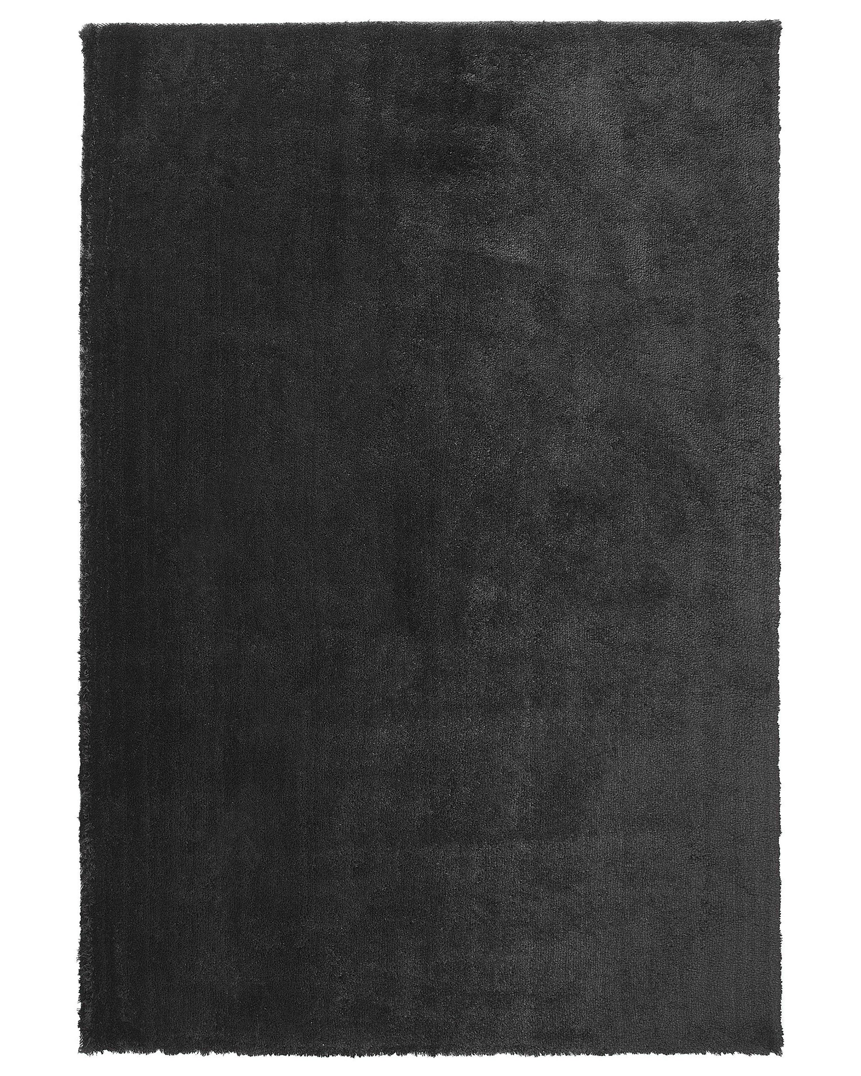 Alfombra de pelo largo EVREN Negro 160 x 230 cm
