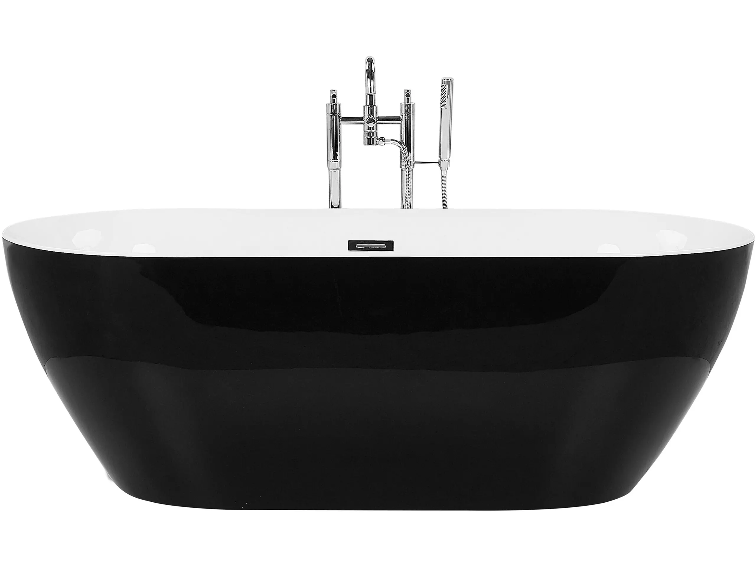 Bañera independiente CARRERA 170 x 80 cm Negro