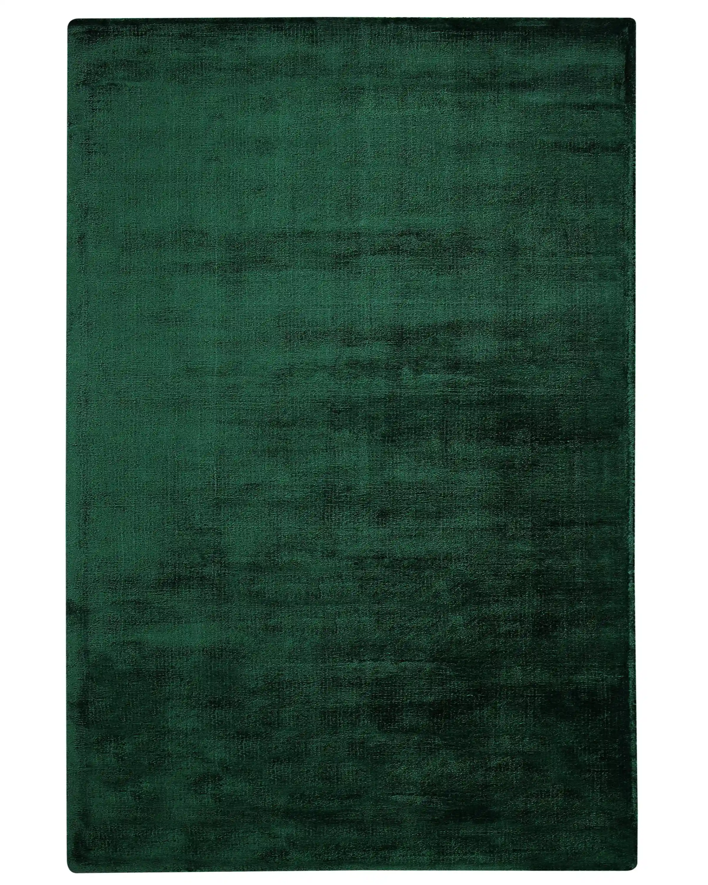 Alfombra GESI II Verde oscuro 160 x 230 cm Viscosa