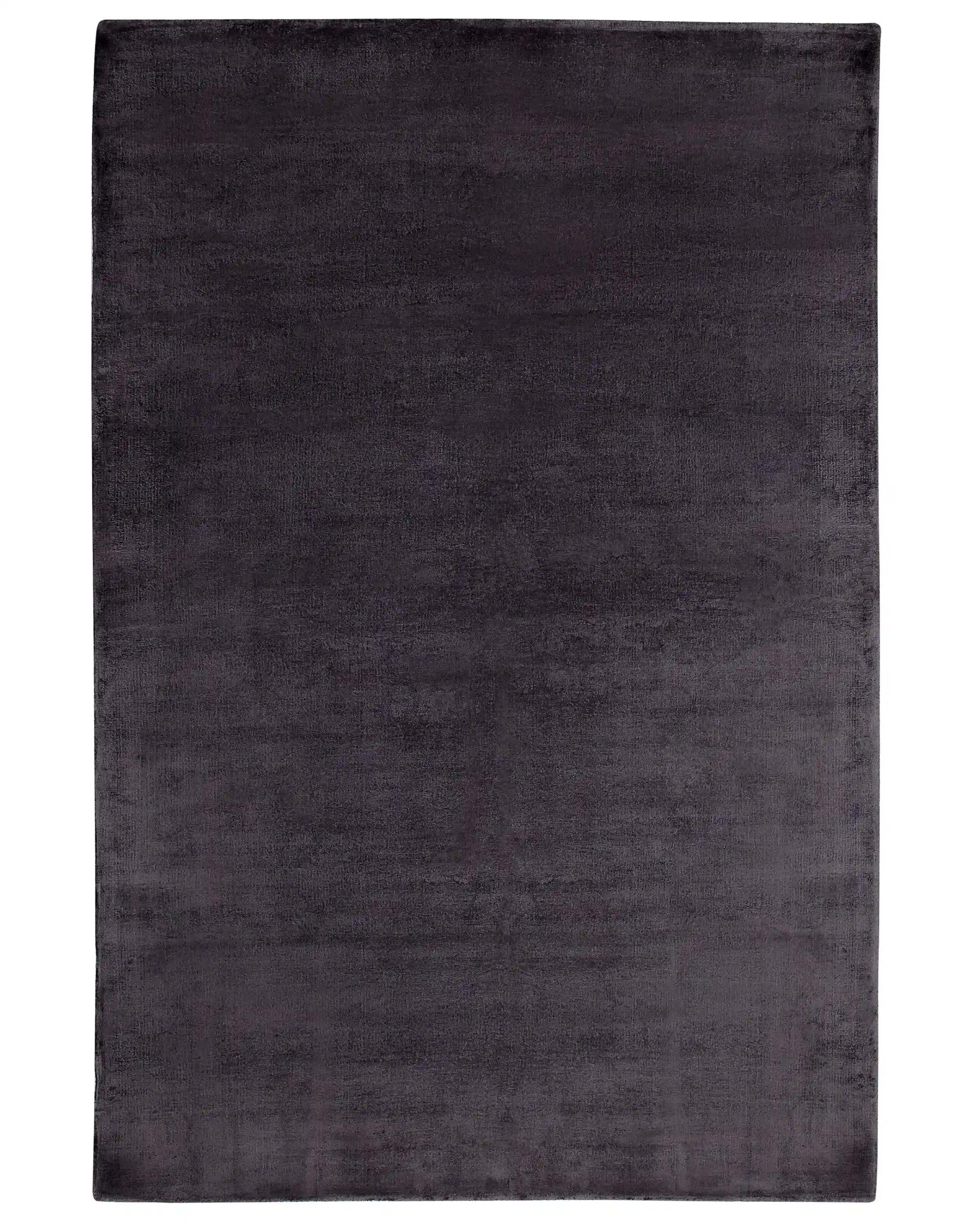 Alfombra GESI II Gris oscuro 140 x 200 cm Viscosa