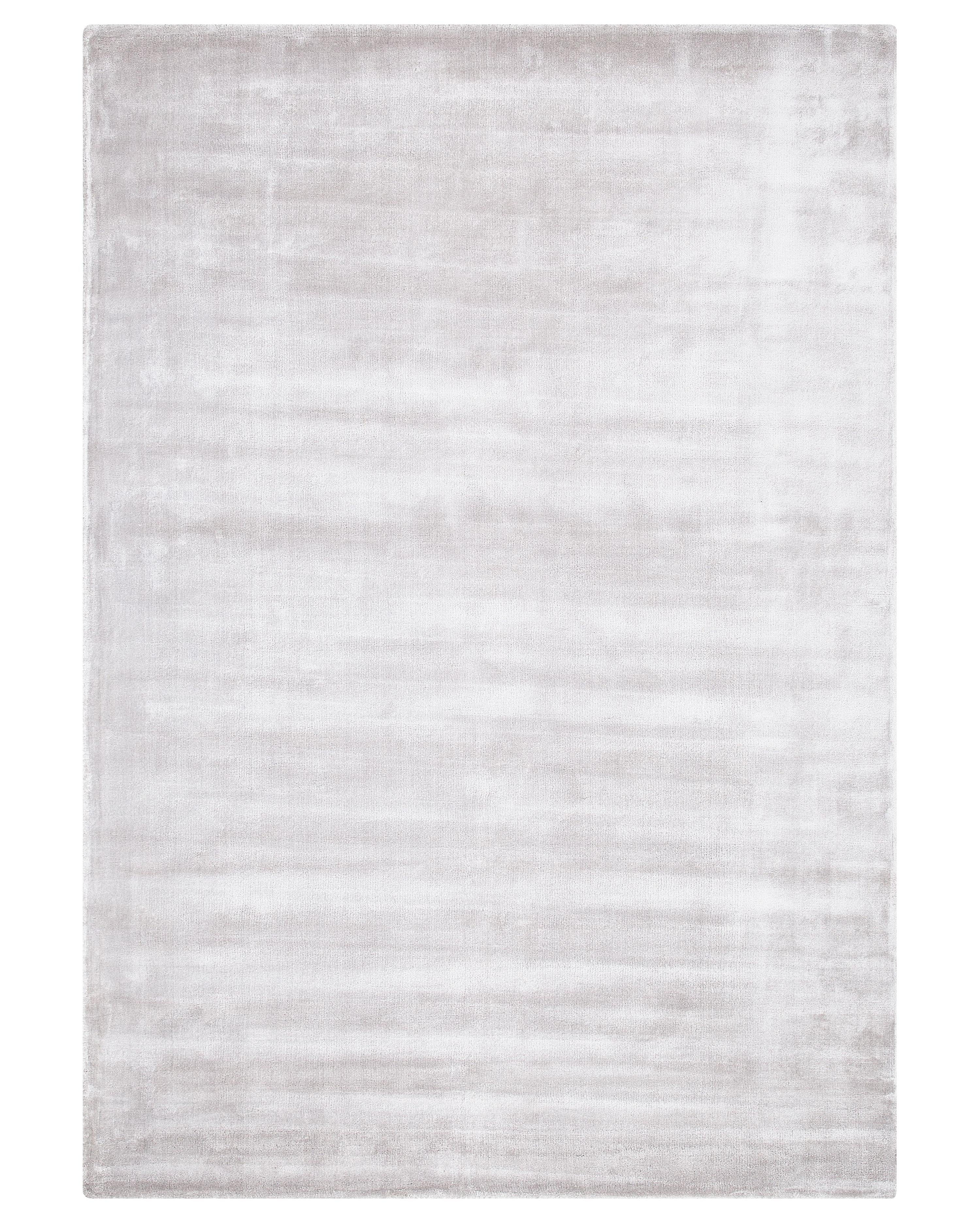 Alfombra GESI II Gris claro 160 x 230 cm Viscosa