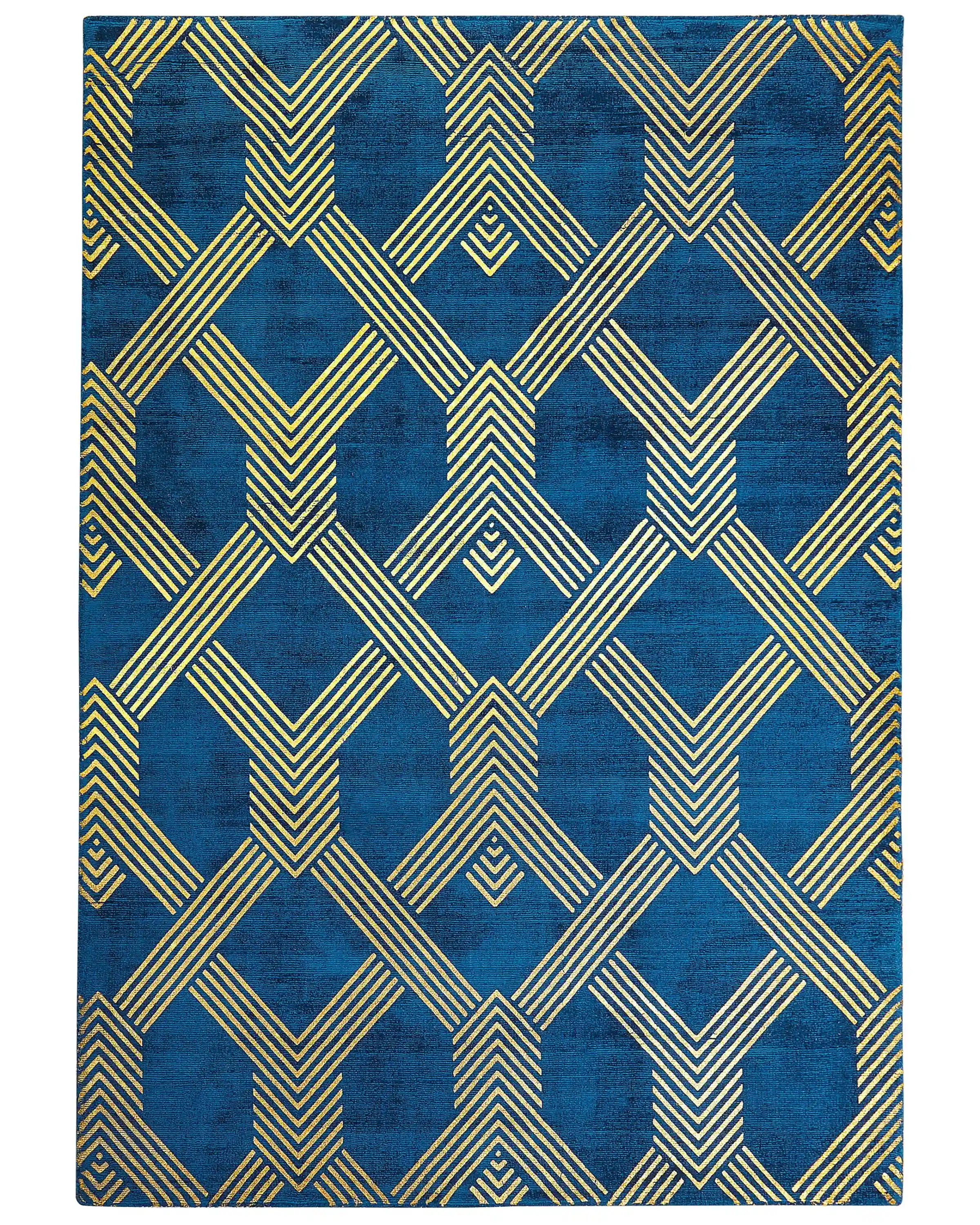 Alfombra VEKSE Azul 160 x 230 cm Viscosa
