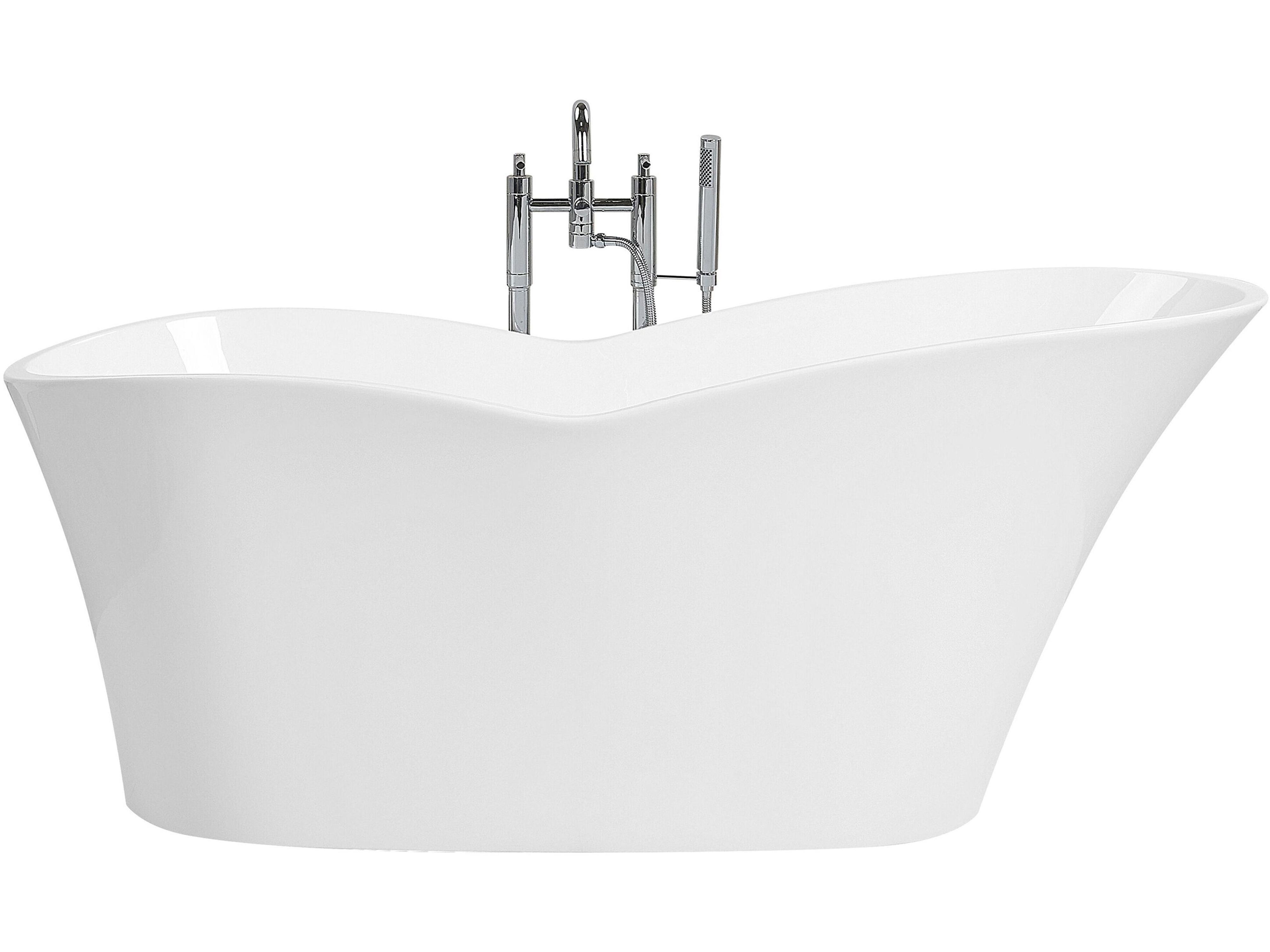 Bañera independiente DULCINA 170 x 80 cm Blanco