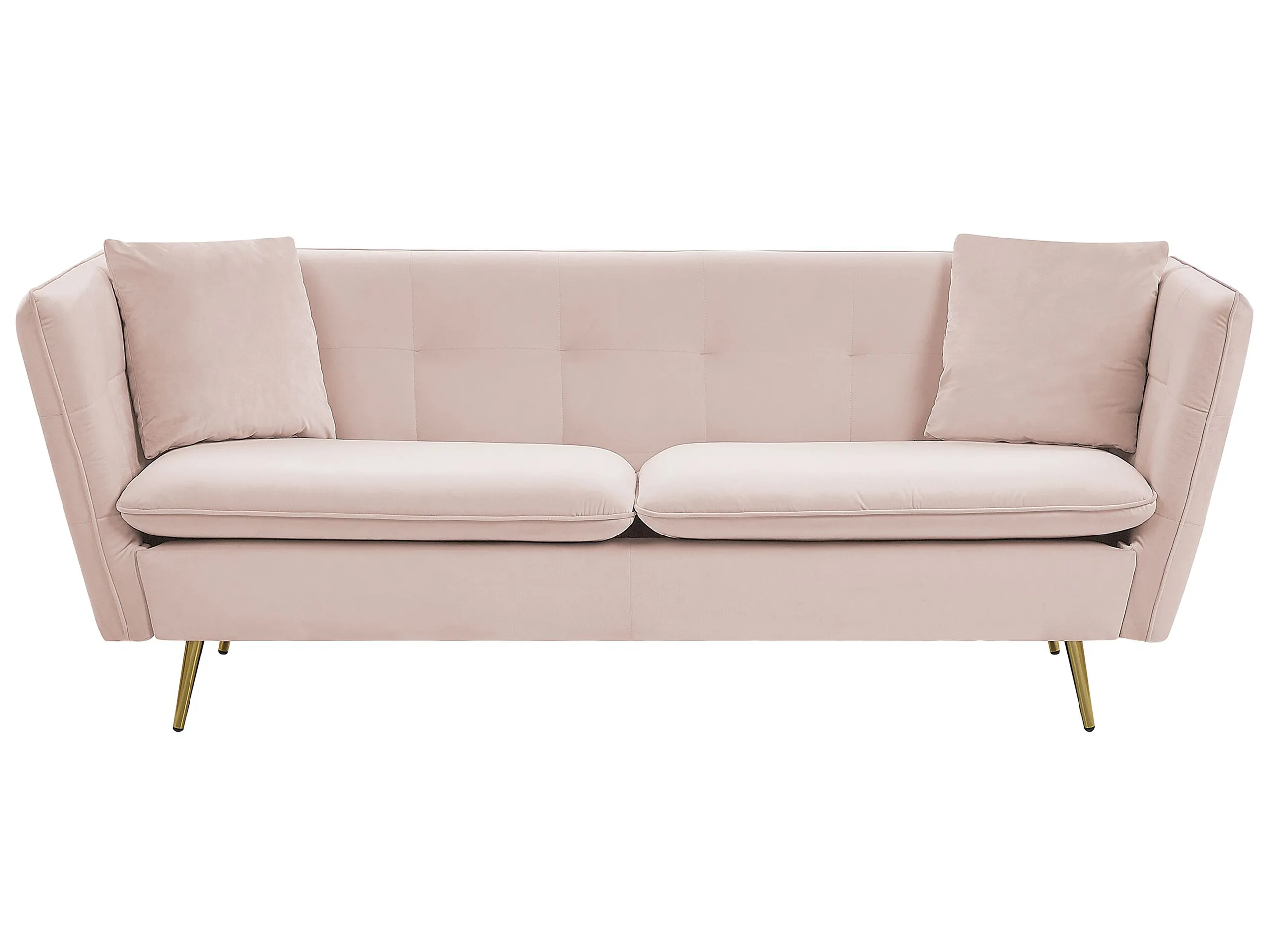 Sofa 3 Seater FREDERICA Velvet Pink