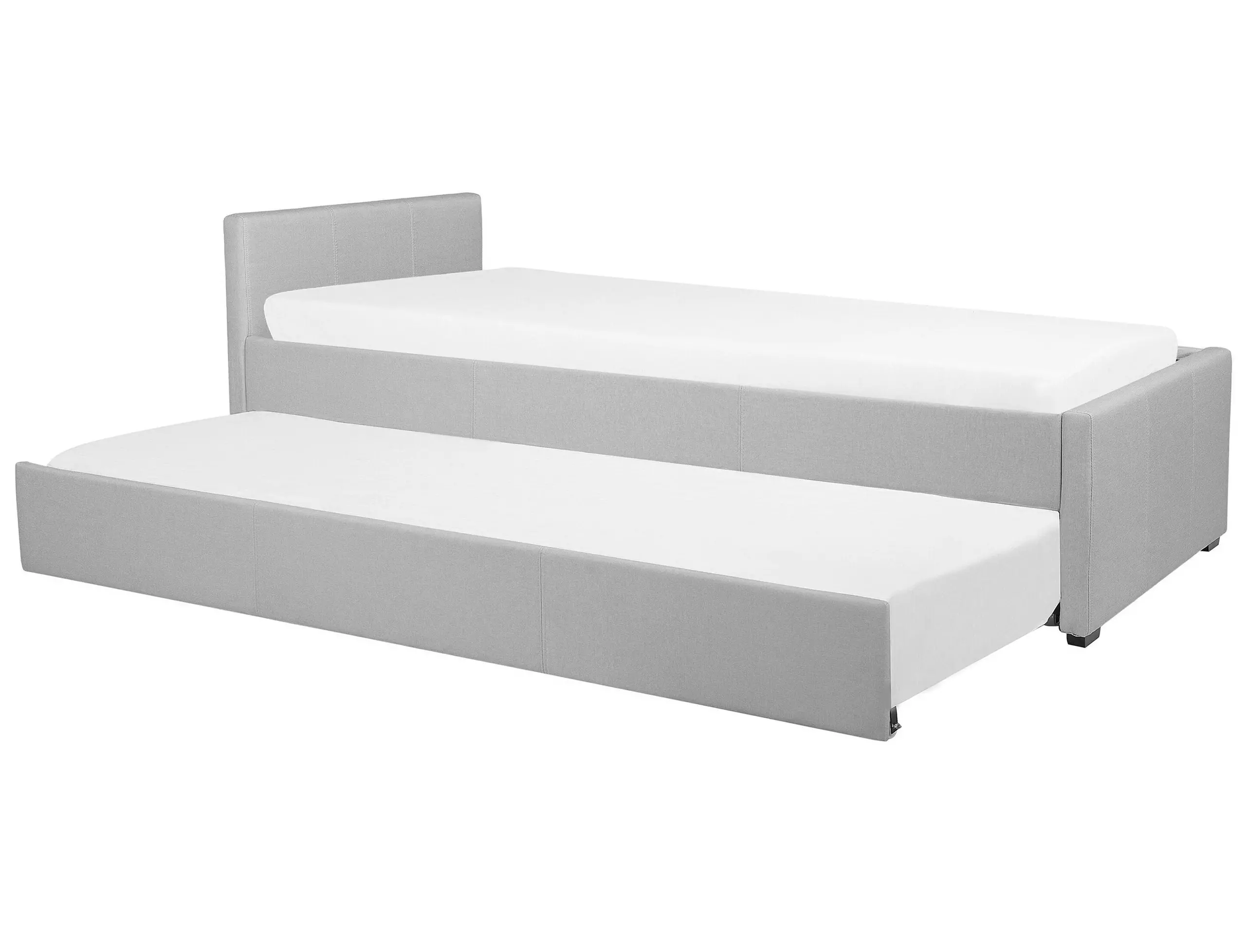 Cama nido Tela MARMANDE 80 x 200 cm Gris claro