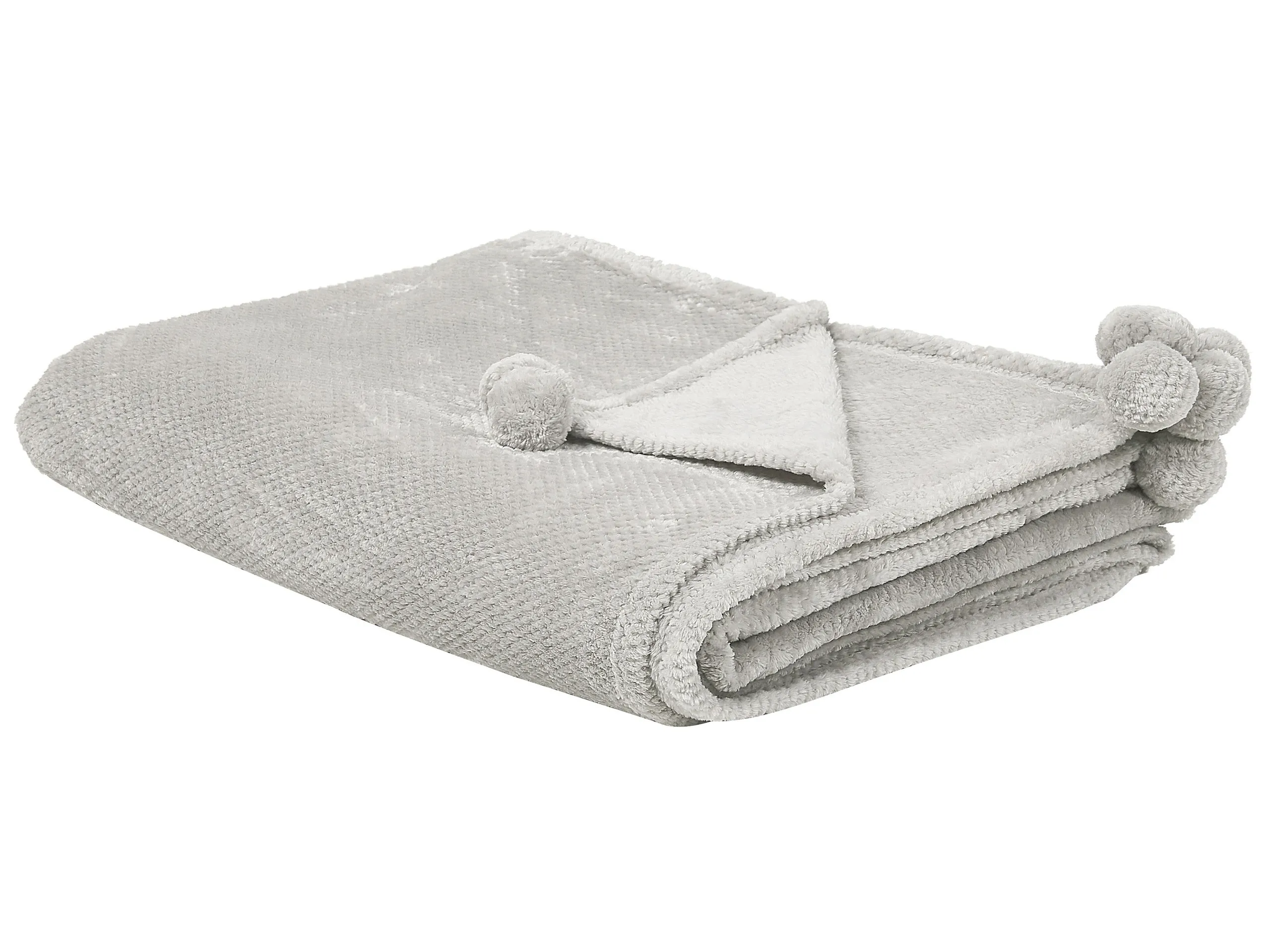 Blanket SAITLER 200 x 220 cm Light Grey