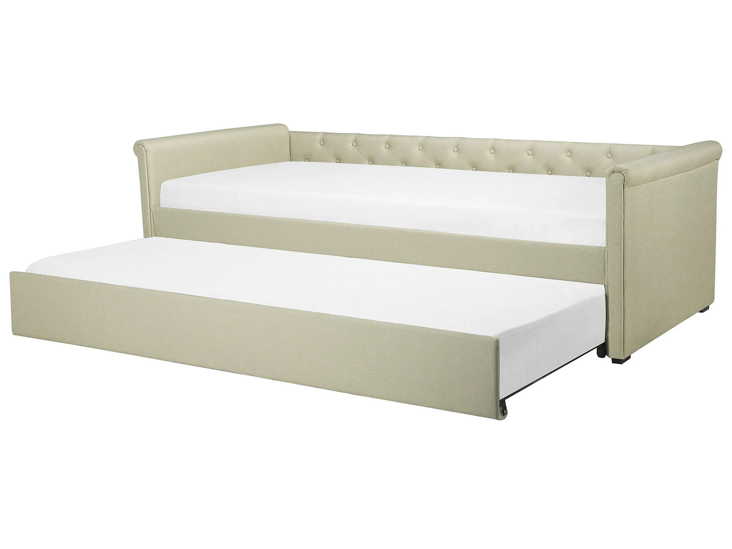 Cama nido Tela LIBOURNE 80 x 200 cm Beige