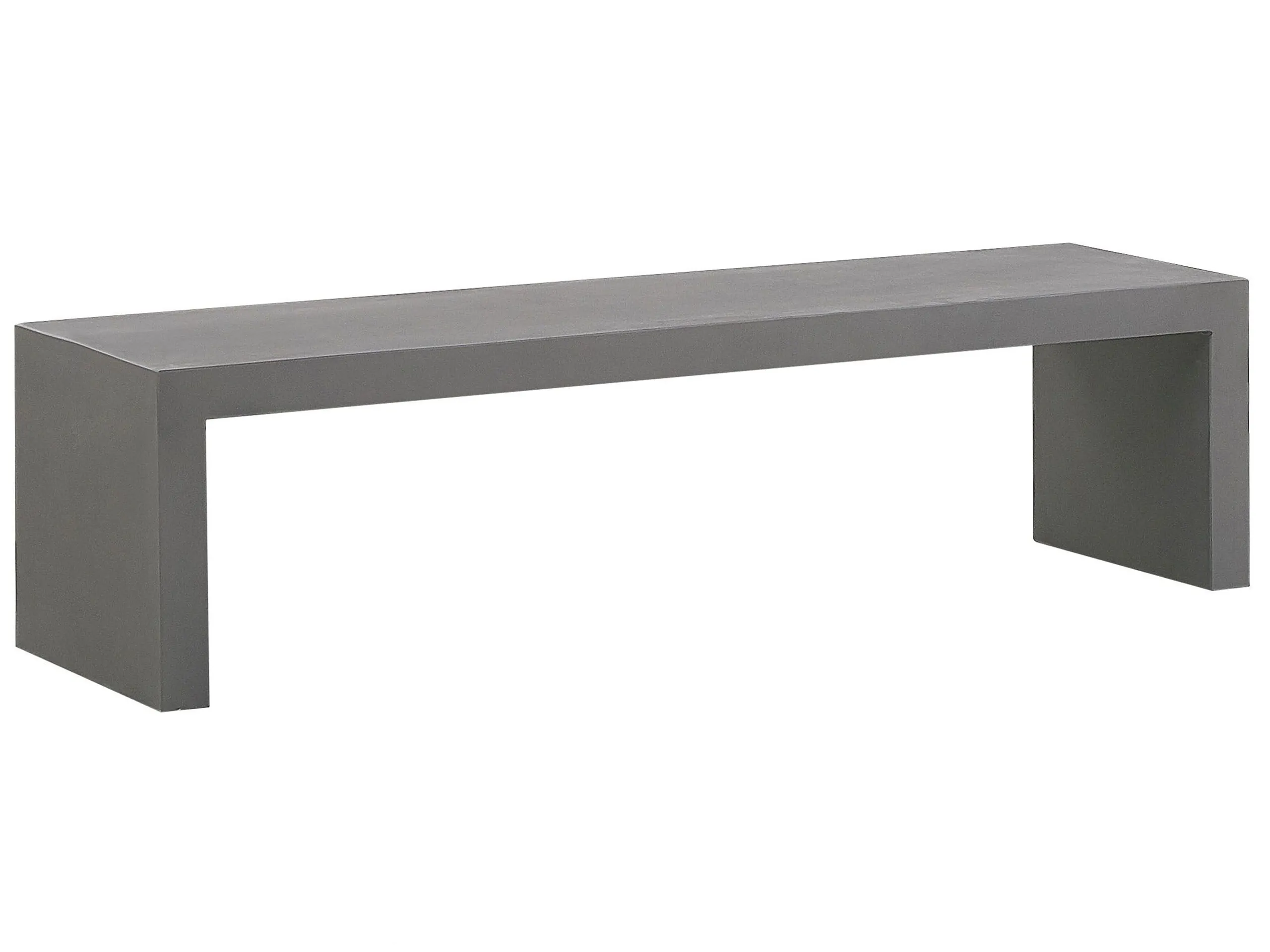 Banco de jardín TARANTO 150 cm Cemento Gris