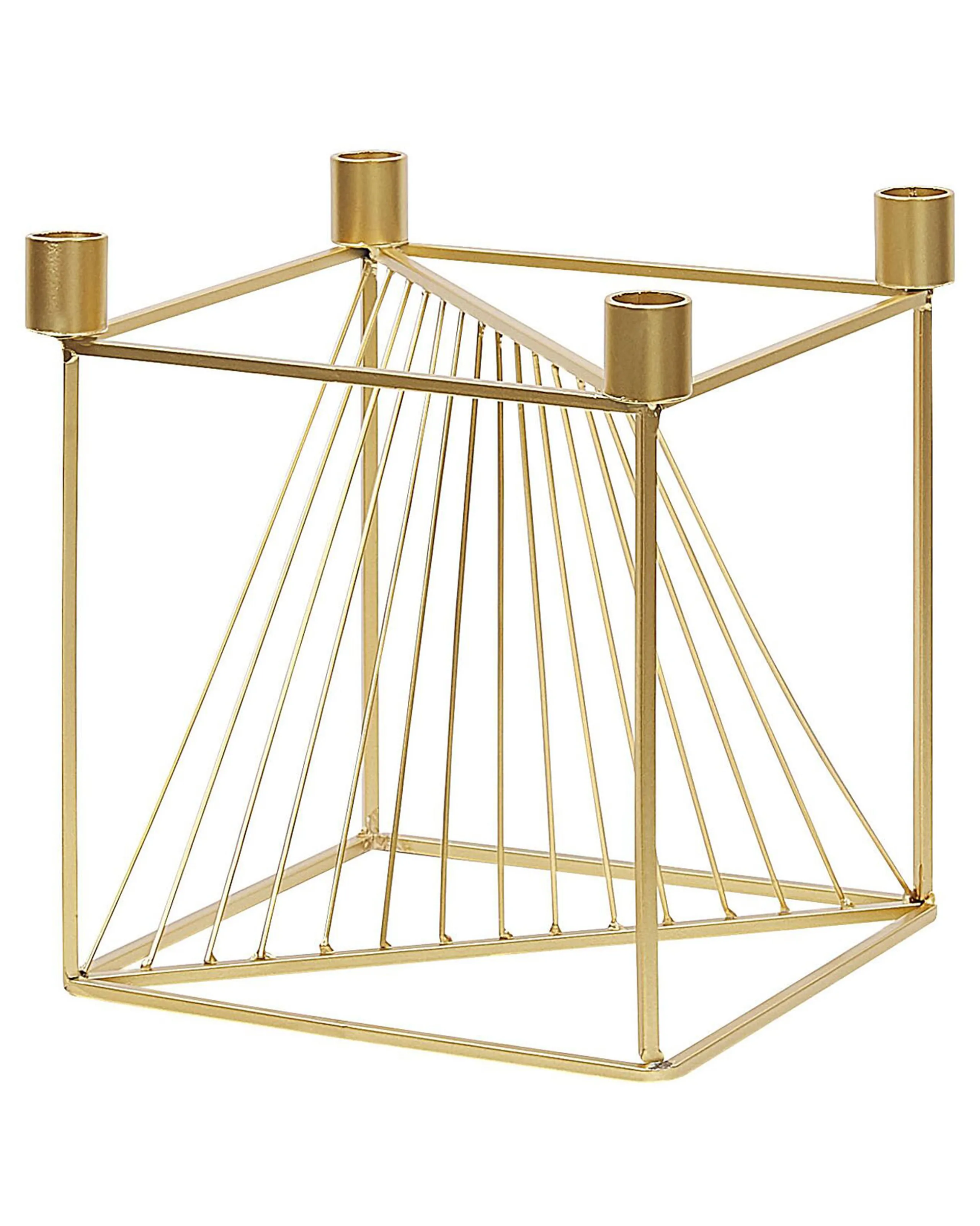 Candelero MINDORO Metal 23 cm Dorado