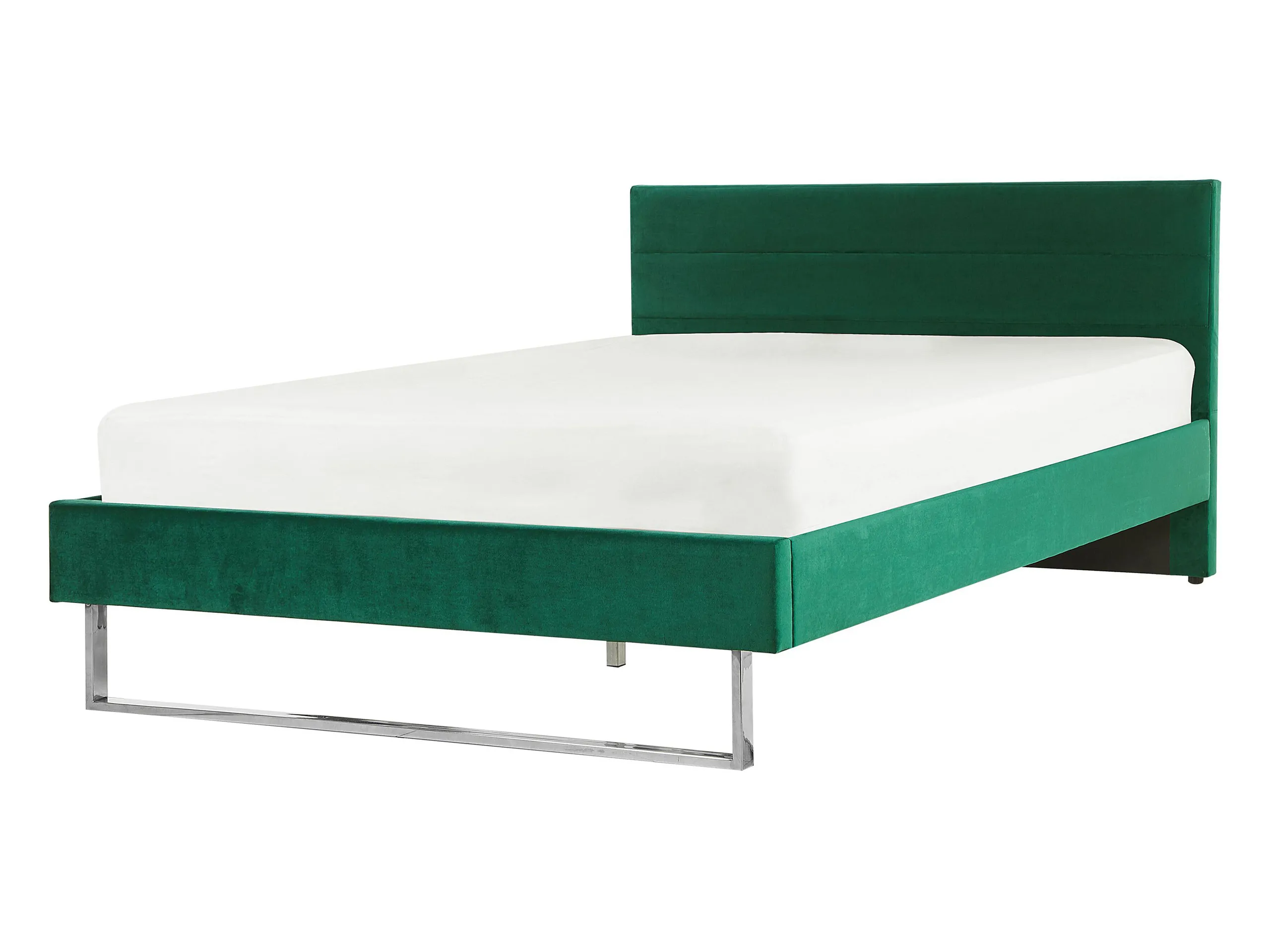 Cama Terciopelo BELLOU 140 x 200 cm Verde