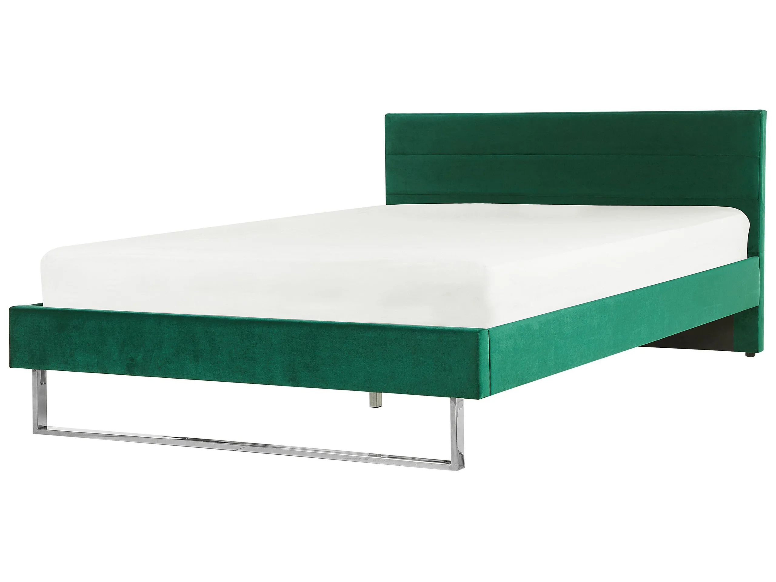 Cama Terciopelo BELLOU 180 x 200 cm Verde