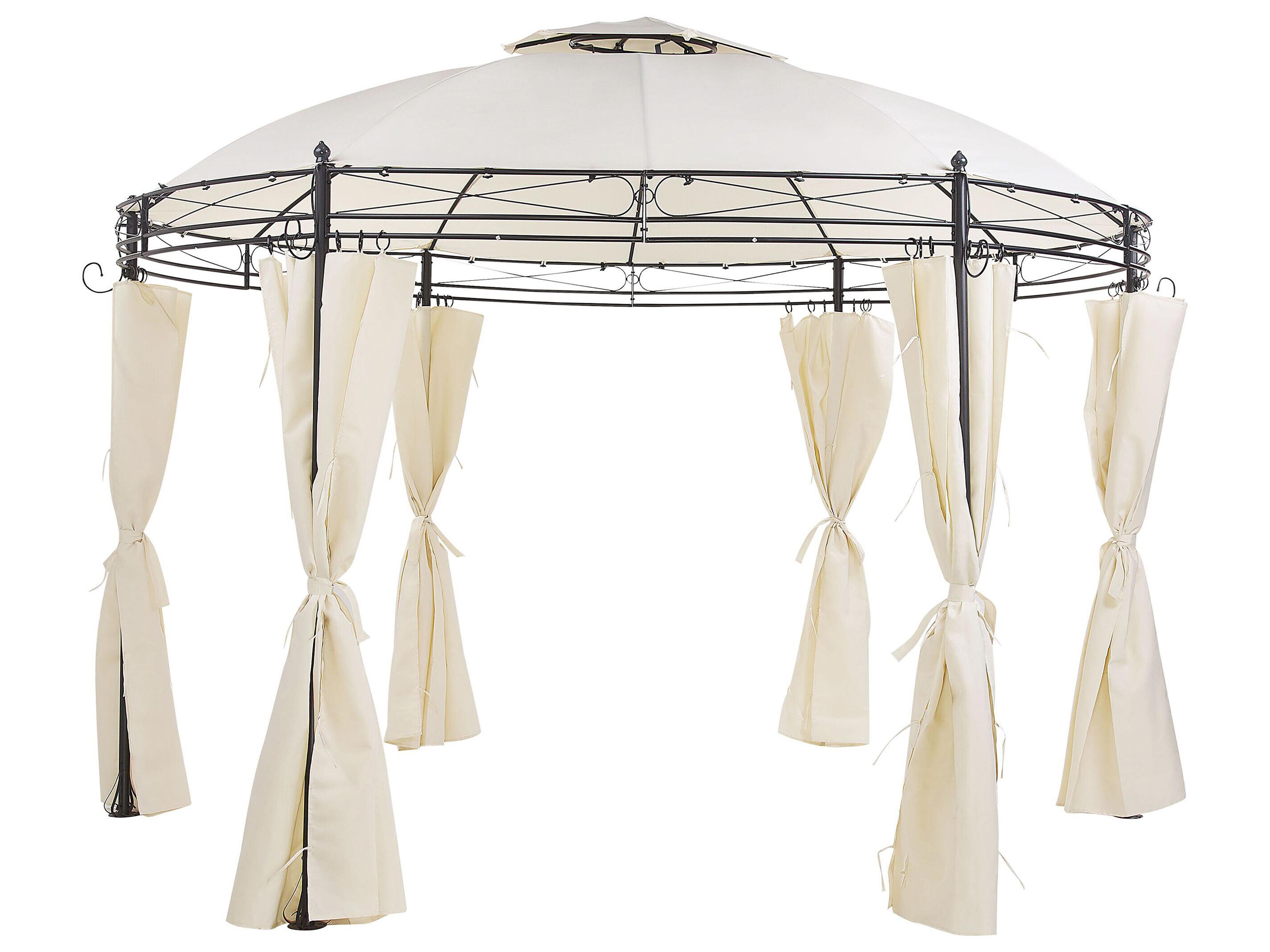 Cenador SAFARA Metal 368 cm 368 cm Beige
