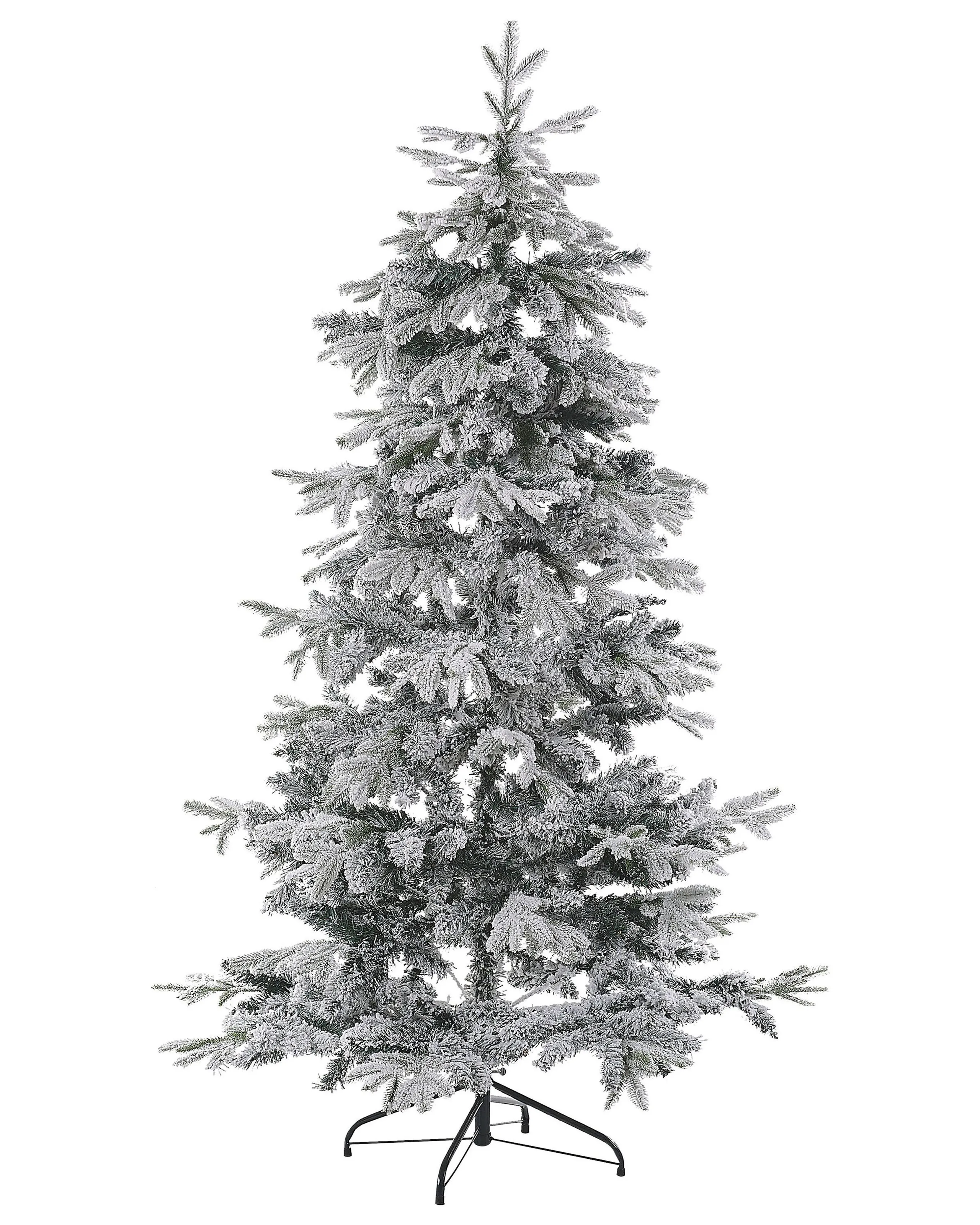 Árbol de Navidad nevado TOMICHI 210 cm Blanco