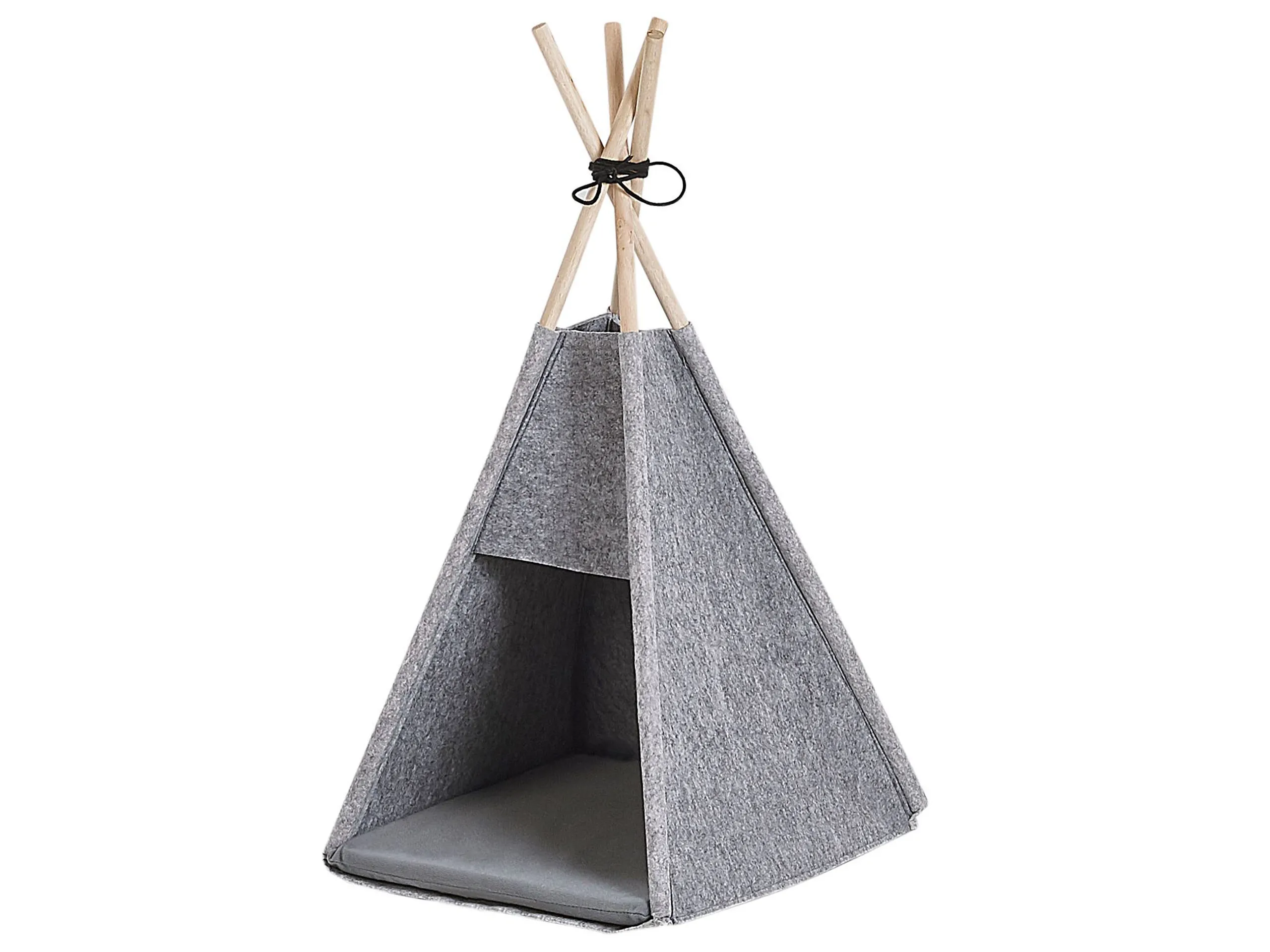 Cama para mascotas ULUBEY Fieltro Gris claro