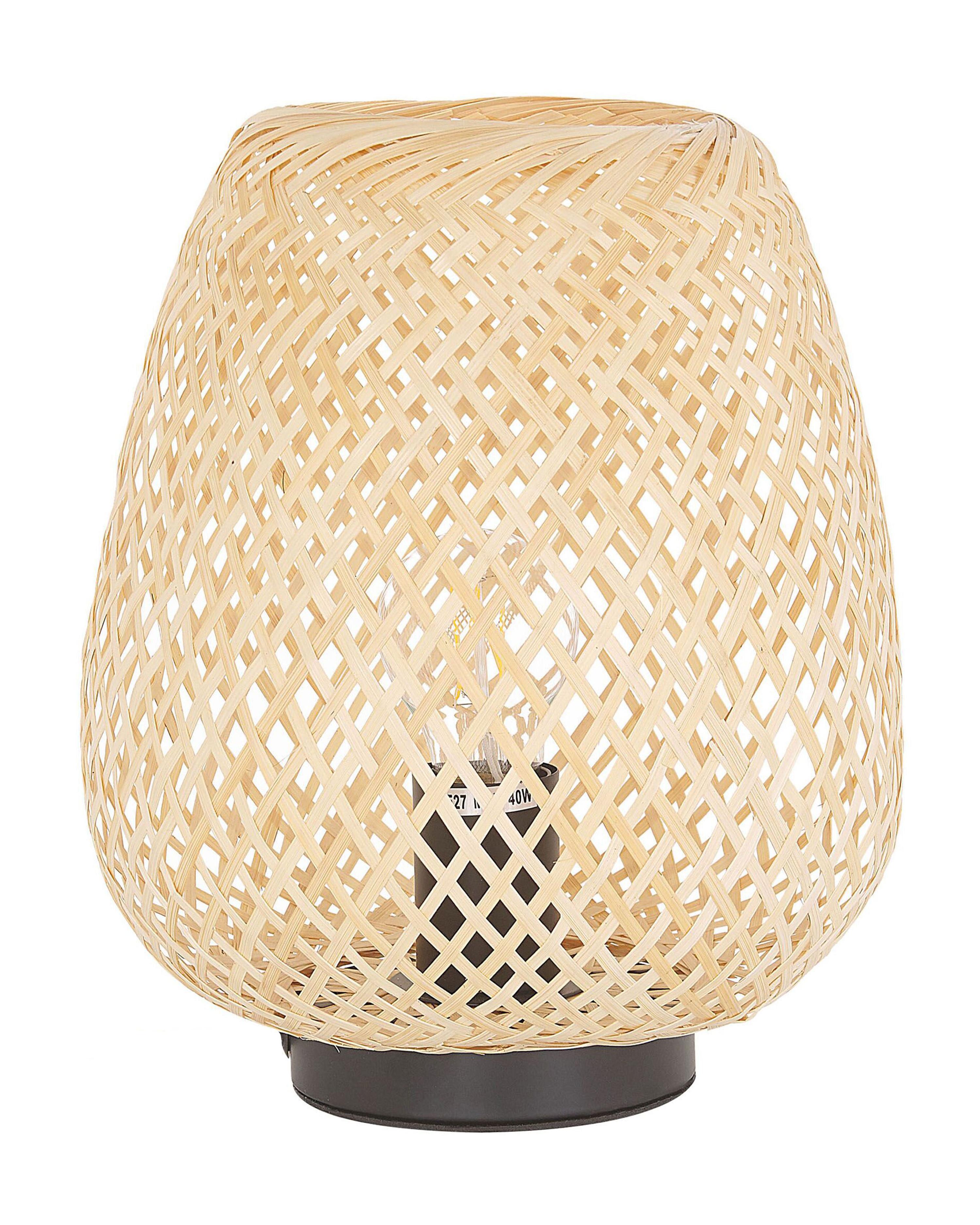 Table Lamp BOMU Bamboo Light Brown
