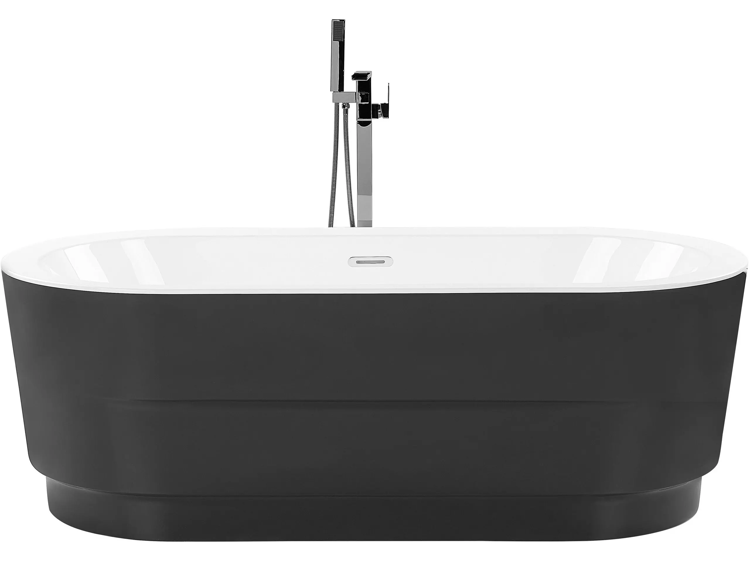 Bañera independiente EMPRESA 170 x 80 cm Negro