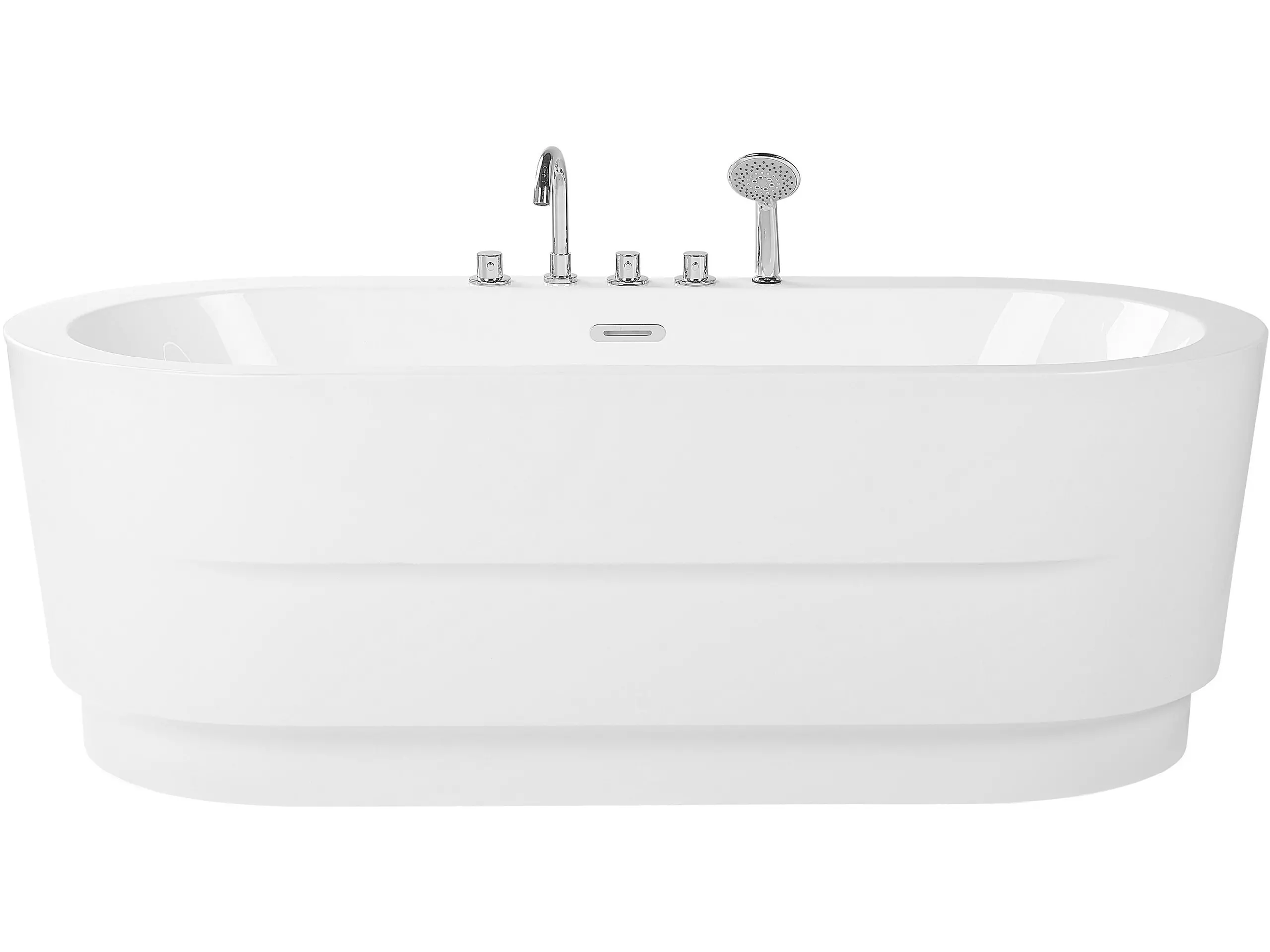 Bañera independiente EMPRESA con fijaciones 170 x 80 cm Blanco