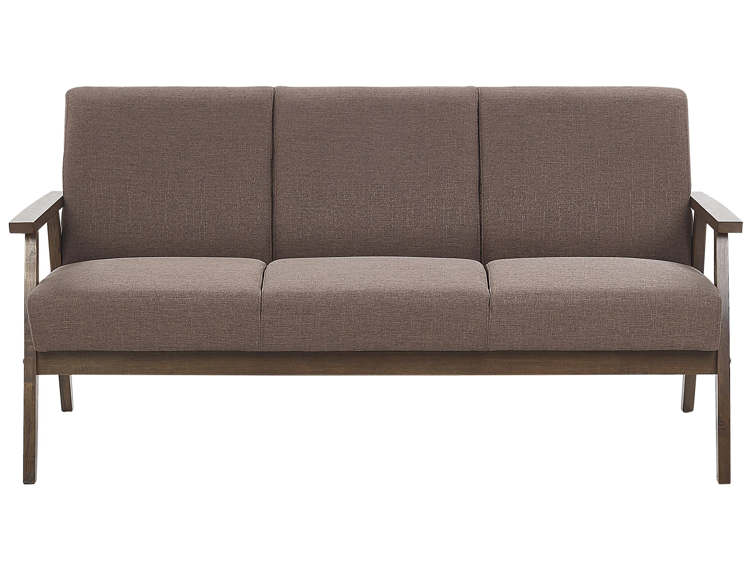 Sofa 3 Seater ASNES Fabric Brown