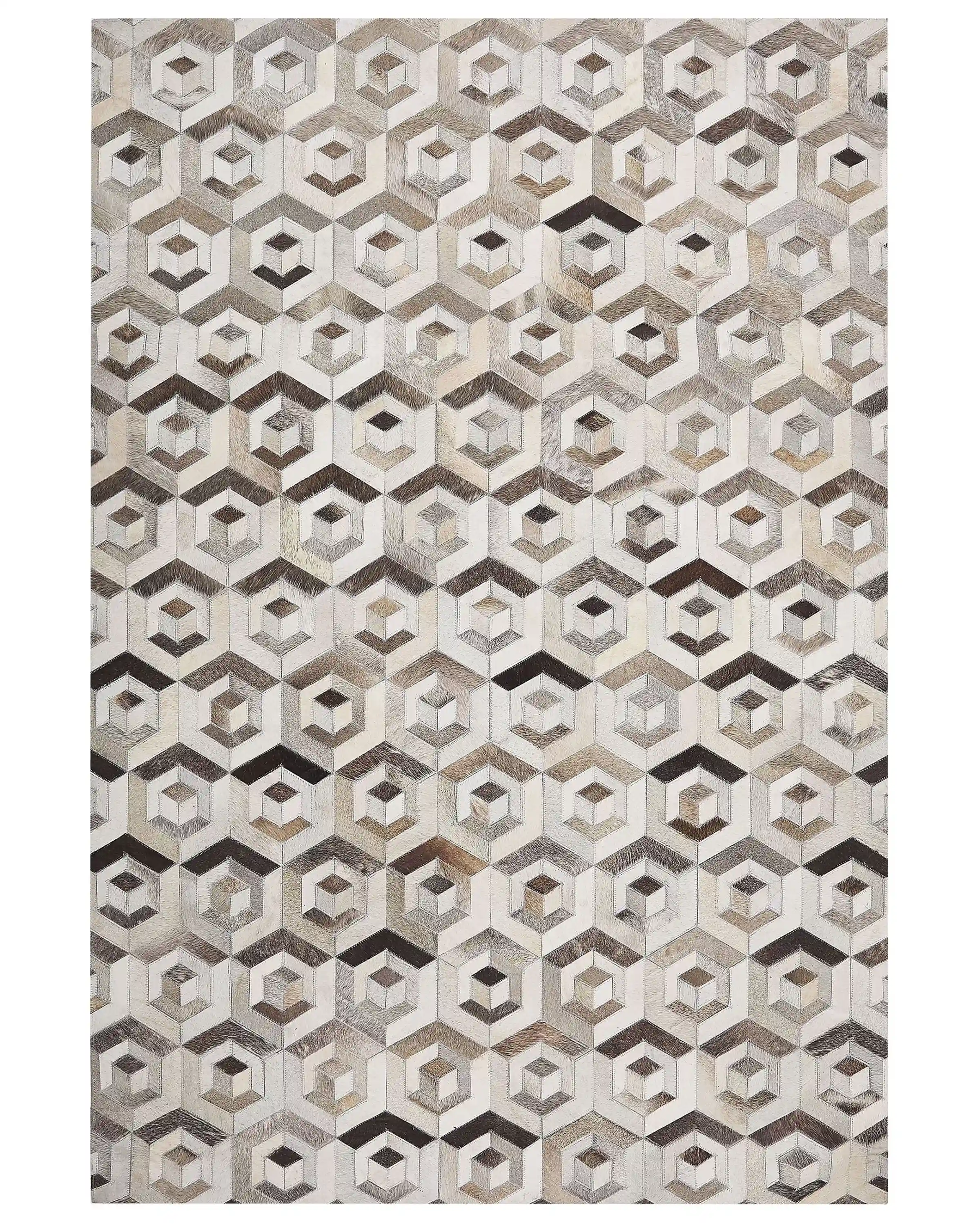Alfombra TAVAK Beige 160 x 230 cm Piel