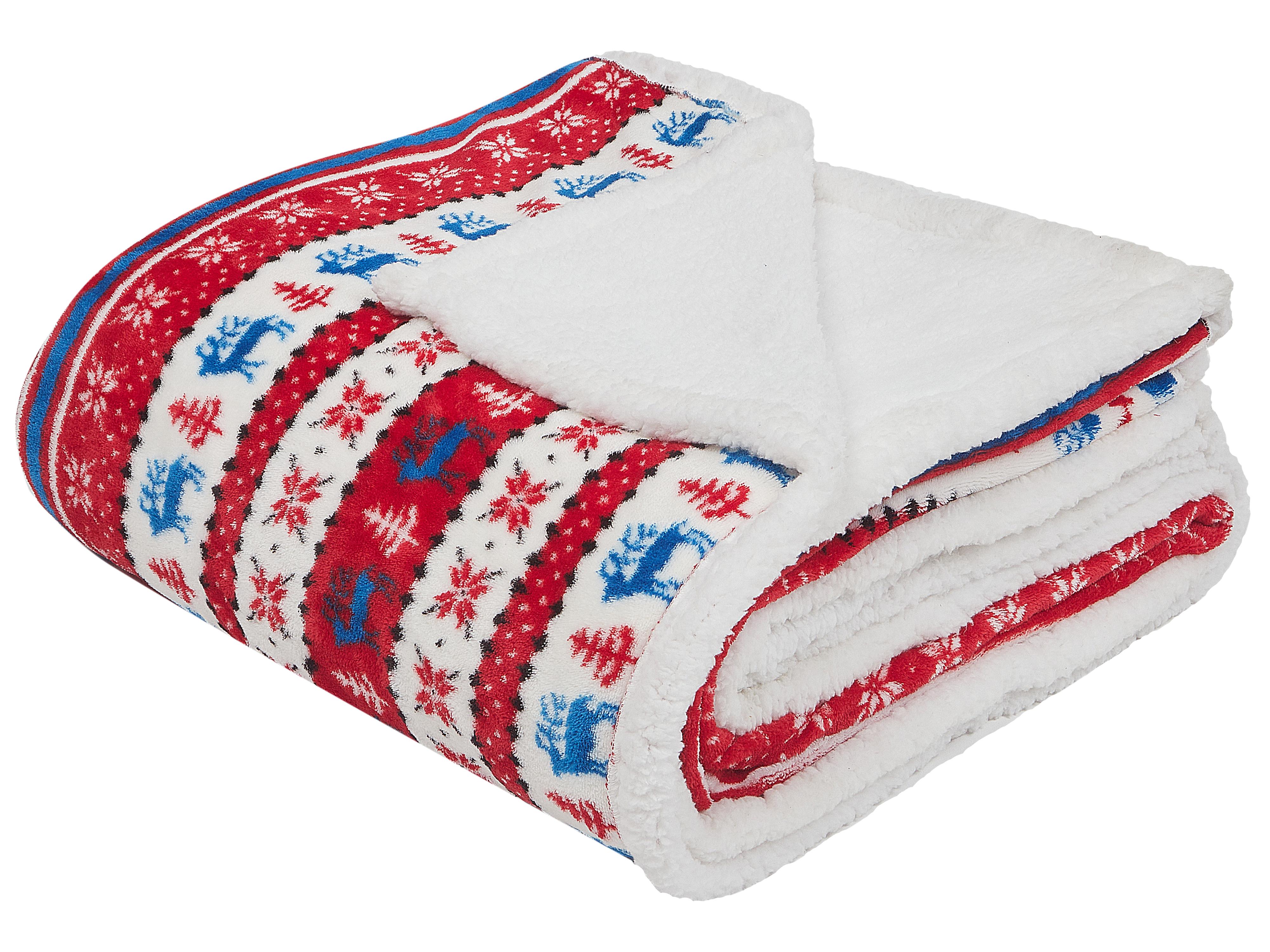 Blanket REKA 200 x 220 cm Red